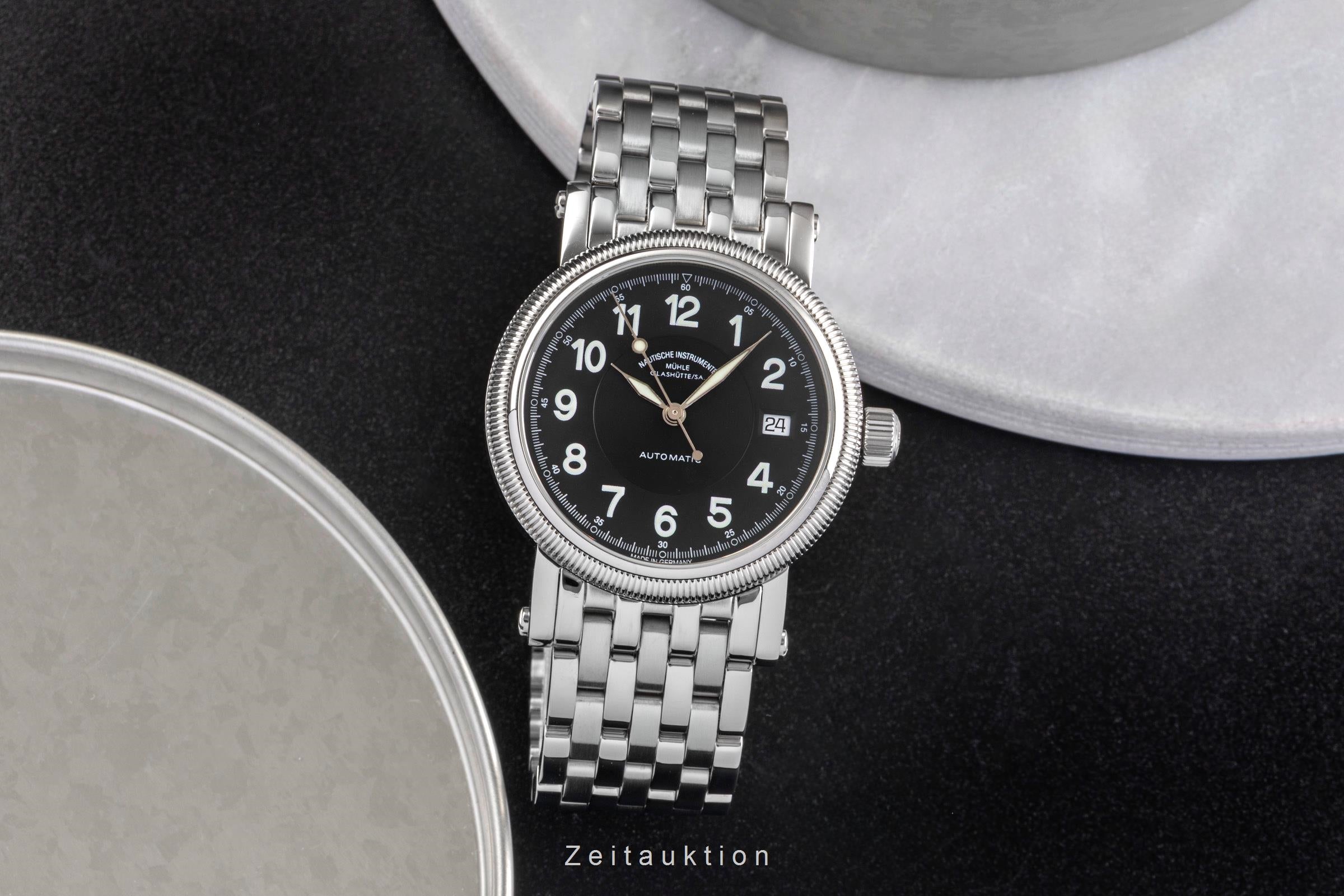 Mühle 29er acero automático reloj para caballeros M1-29-03.MB  [2504045]