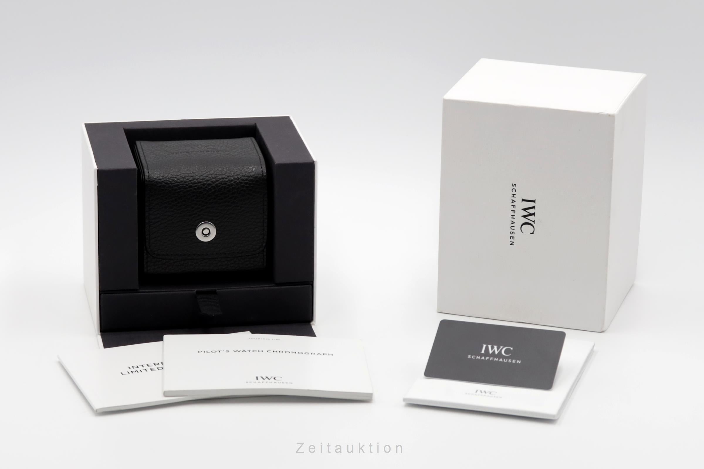 IWC Fliegerchronograph cronografo acciaio automatismo orologio da uomo IW378001 LP: 7800EUR  [2504049]