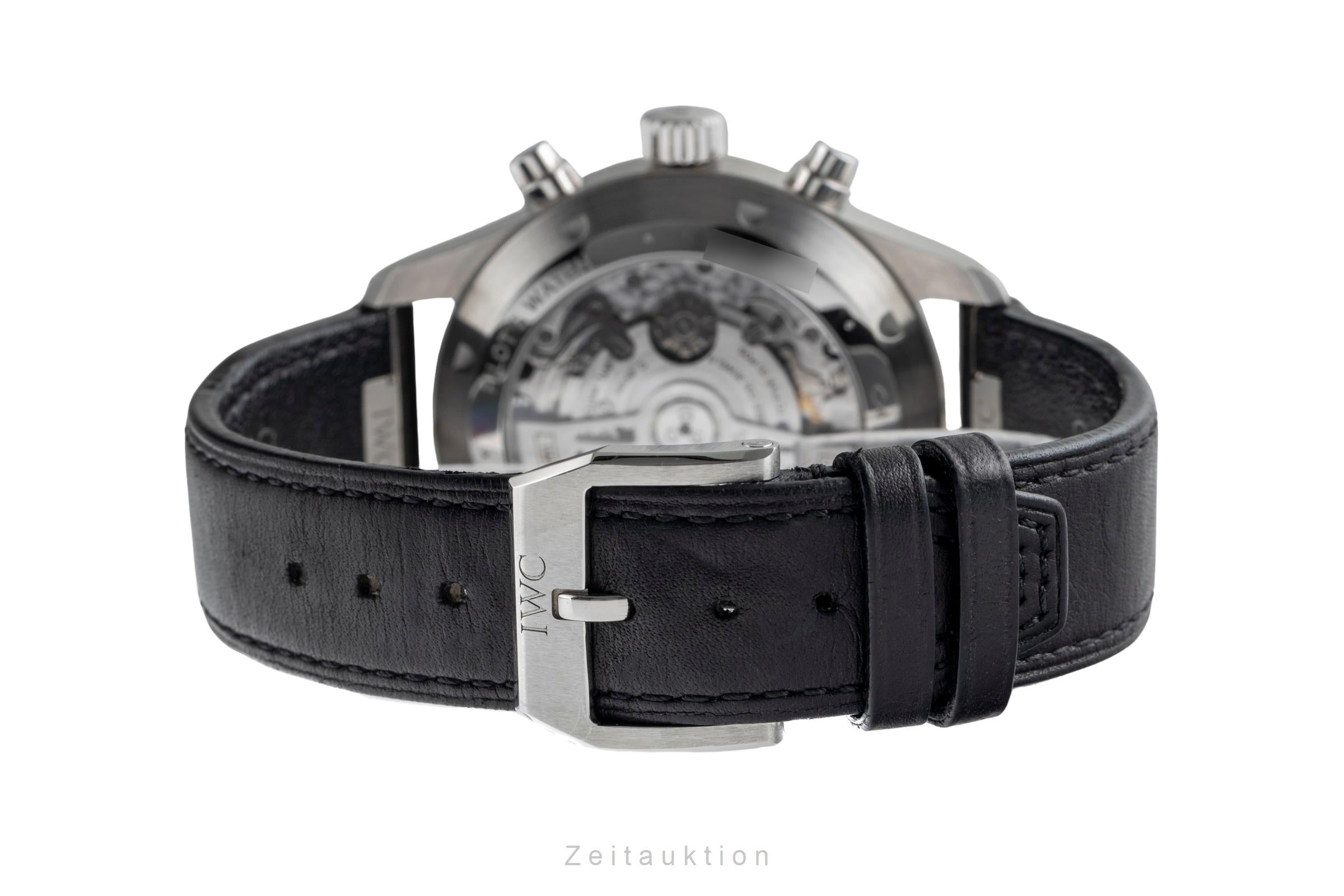 IWC Fliegerchronograph cronografo acciaio automatismo orologio da uomo IW378001 LP: 7800EUR  [2504049]