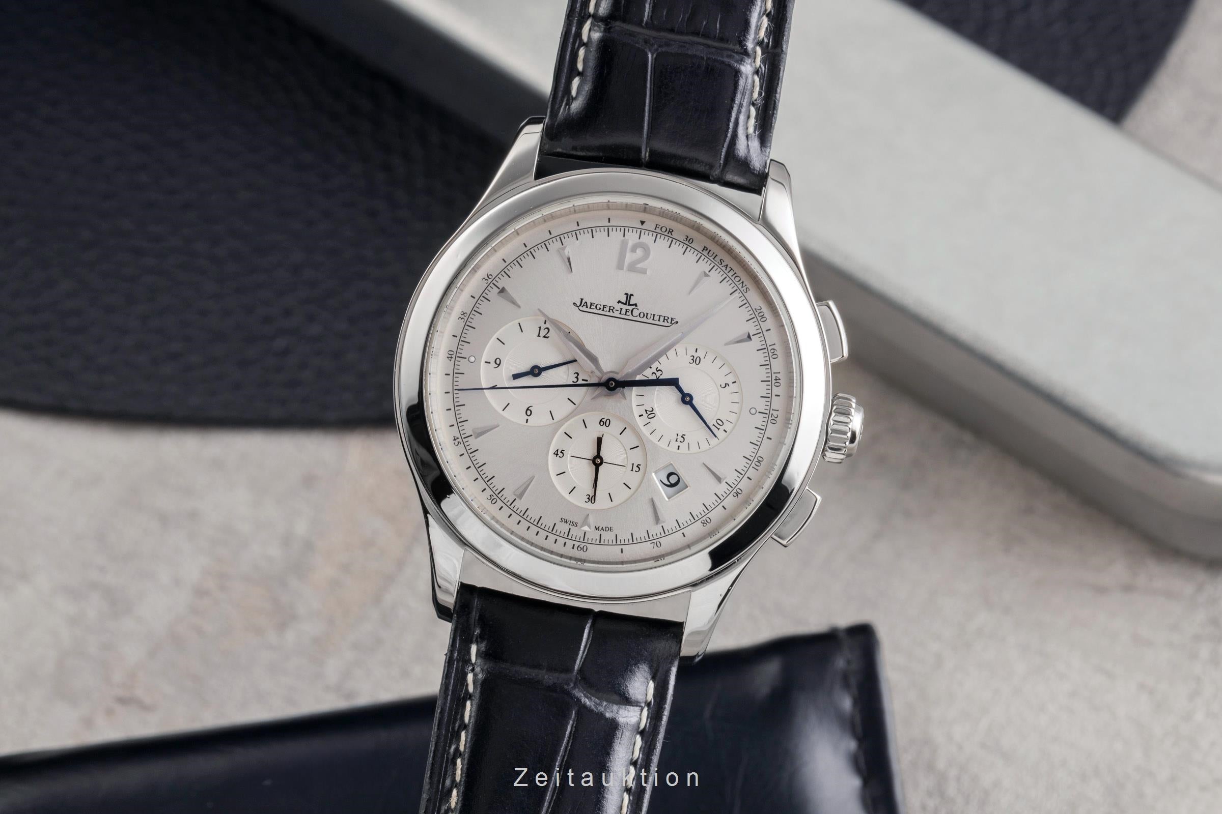 Jaeger LeCoultre Master Chronograph cronografo acciaio automatismo orologio da uomo Q1538420  174.8.C1  [2504050]