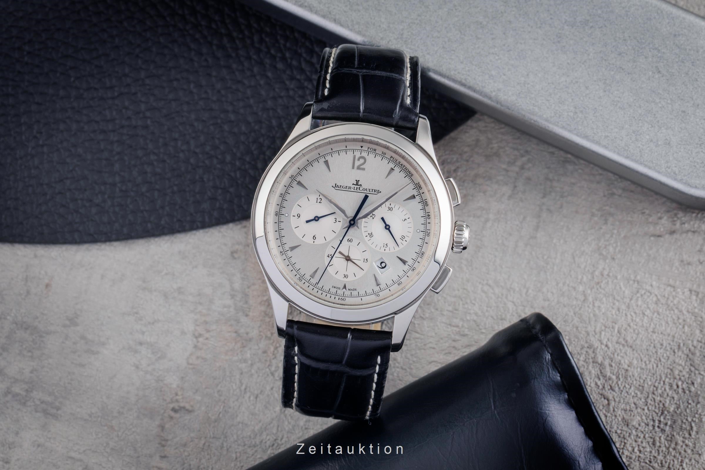 Jaeger LeCoultre Master Chronograph cronografo acciaio automatismo orologio da uomo Q1538420  174.8.C1  [2504050]