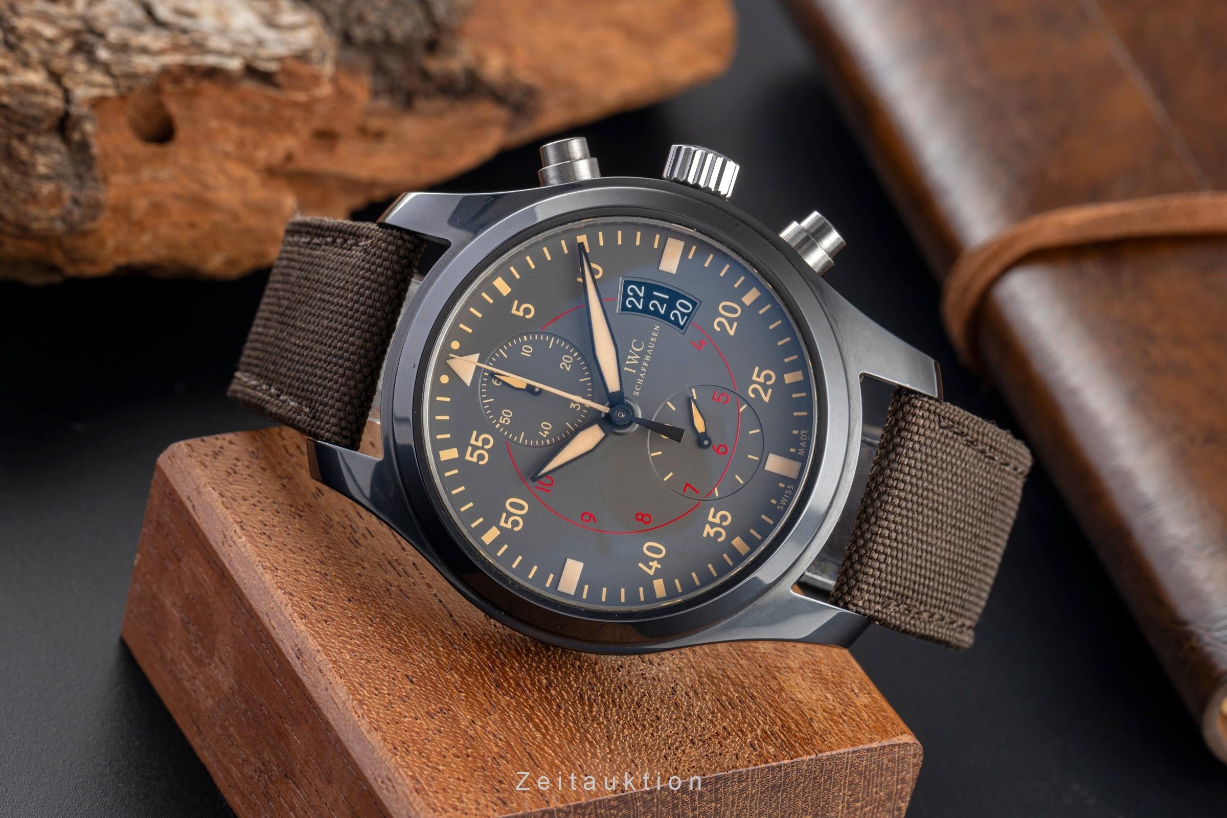 IWC Fliegerchronograph cronografo ceramica / titanio automatismo orologio da uomo IW388002  [2504054]