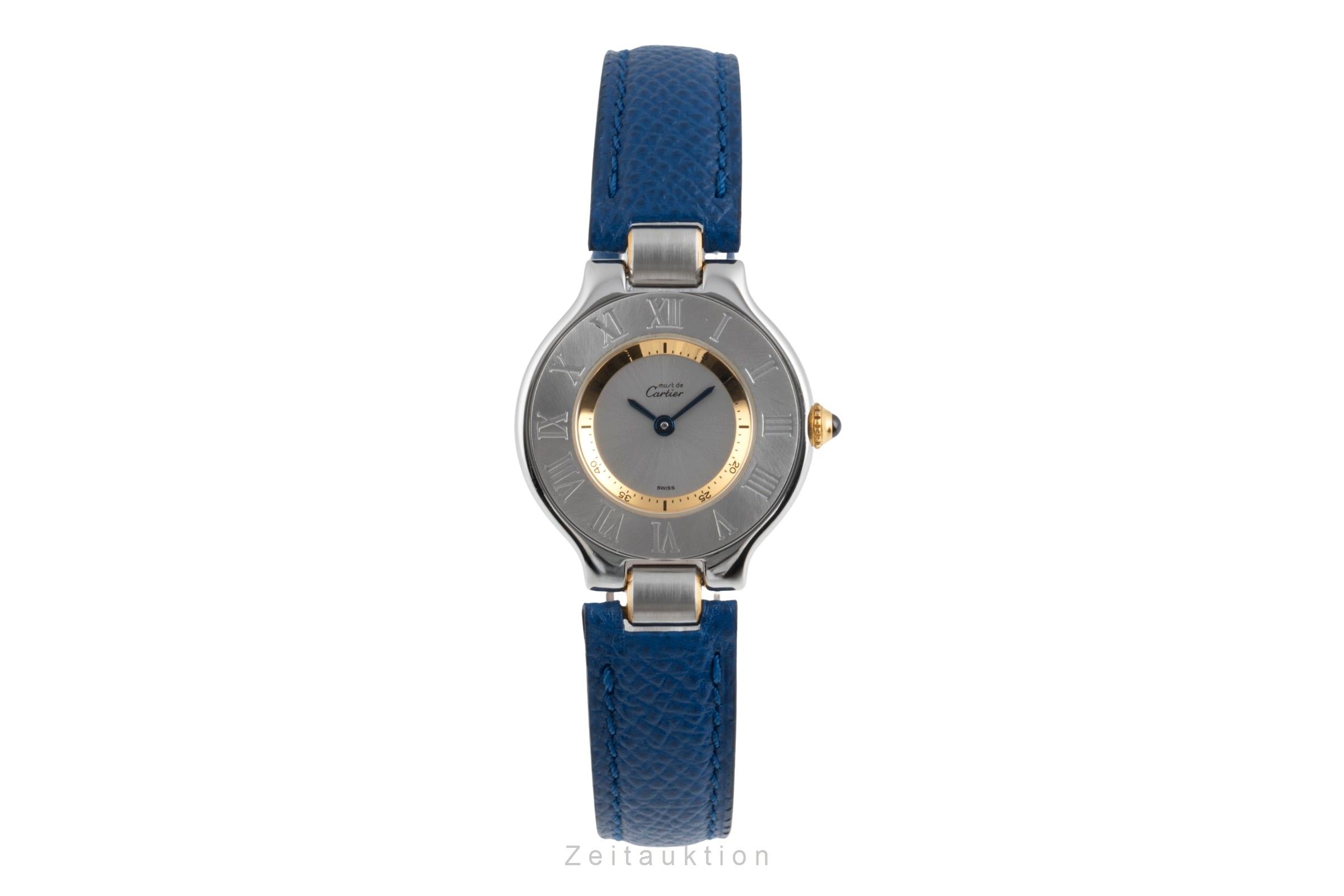 Cartier Must De Cartier 21 steel quartz Kal. 90.06 Ref. W1007718