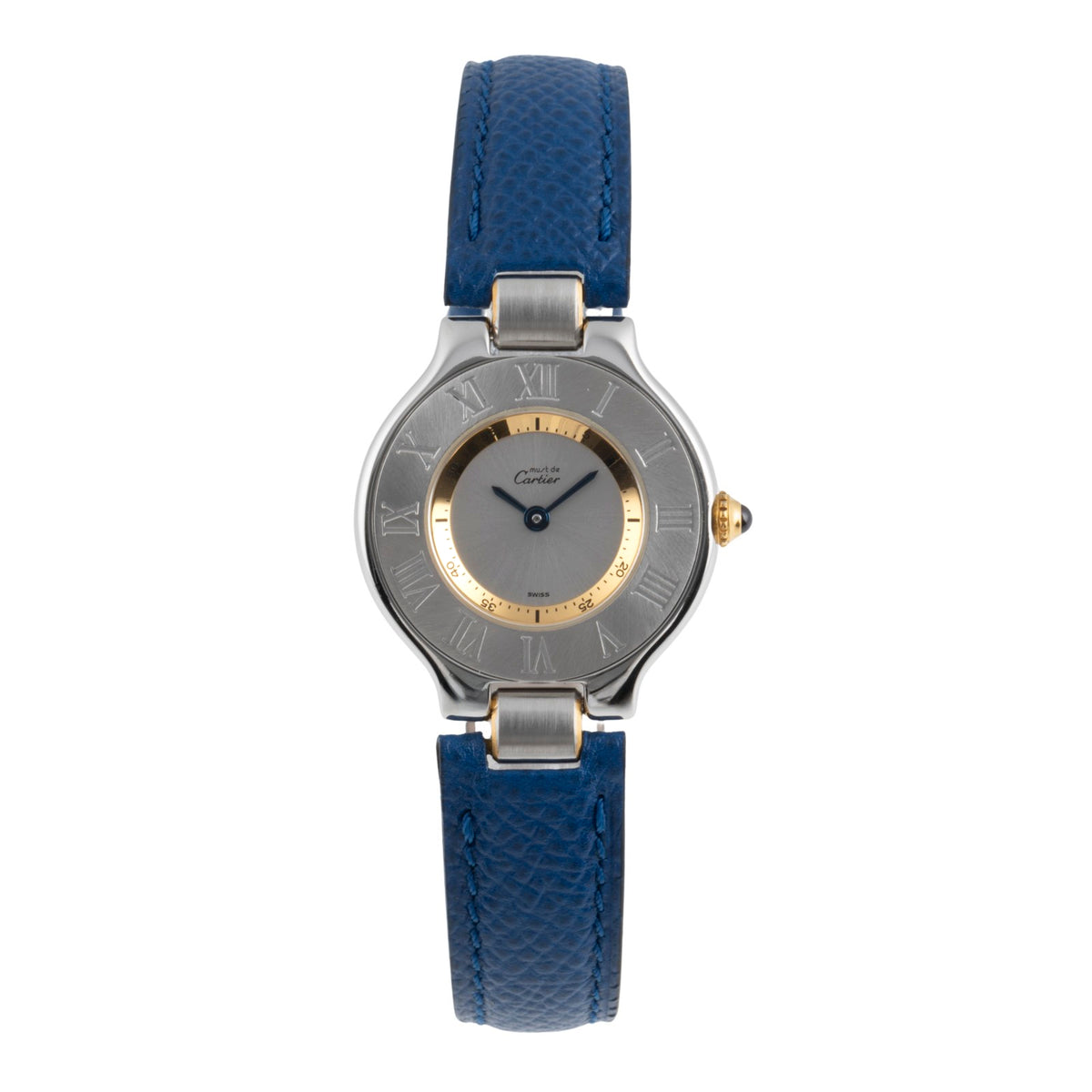 Cartier Must De Cartier 21 steel quartz Kal. 90.06 Ref. W1007718 