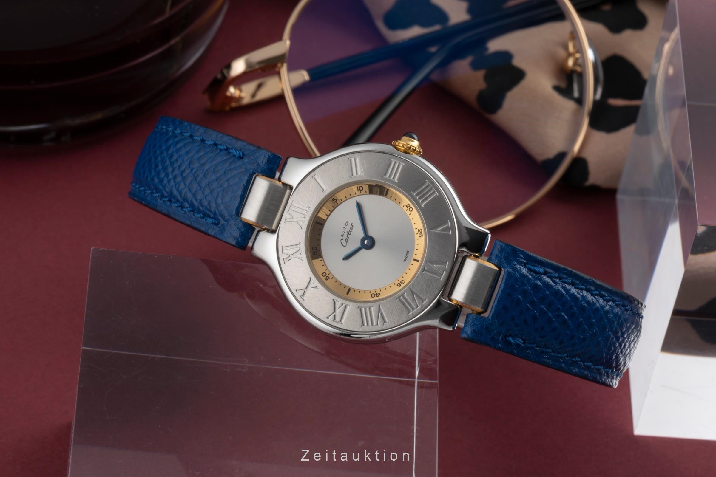 Cartier Must De Cartier 21 steel quartz Kal. 90.06 Ref. W1007718