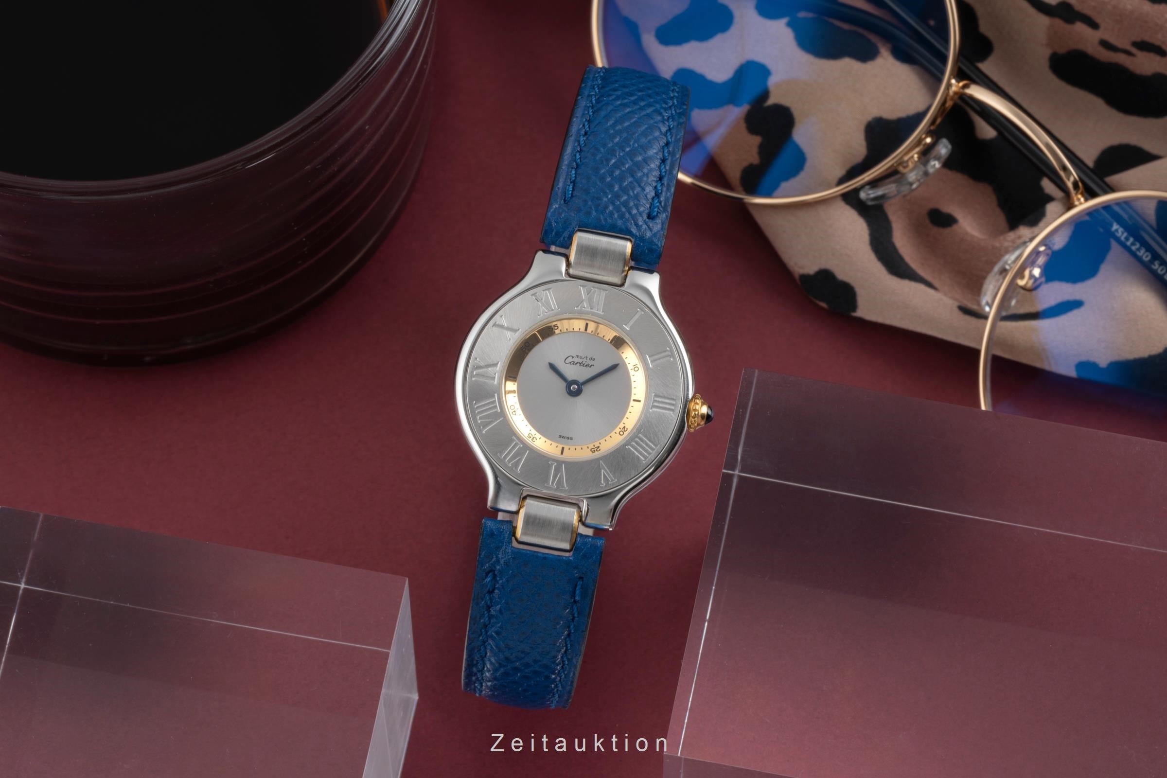 Cartier Must De Cartier 21 steel quartz Kal. 90.06 Ref. W1007718