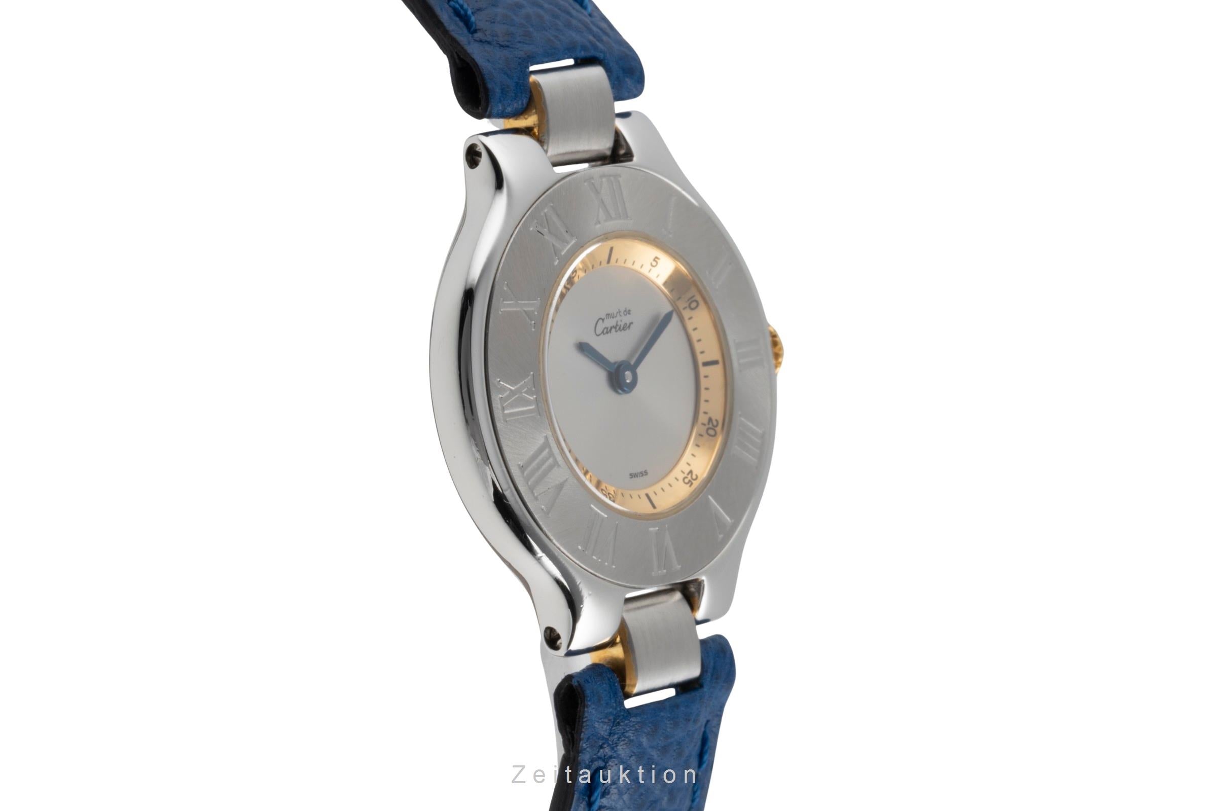 Cartier Must De Cartier 21 acero cuarzo reloj para damas  W1007718  [2504057]