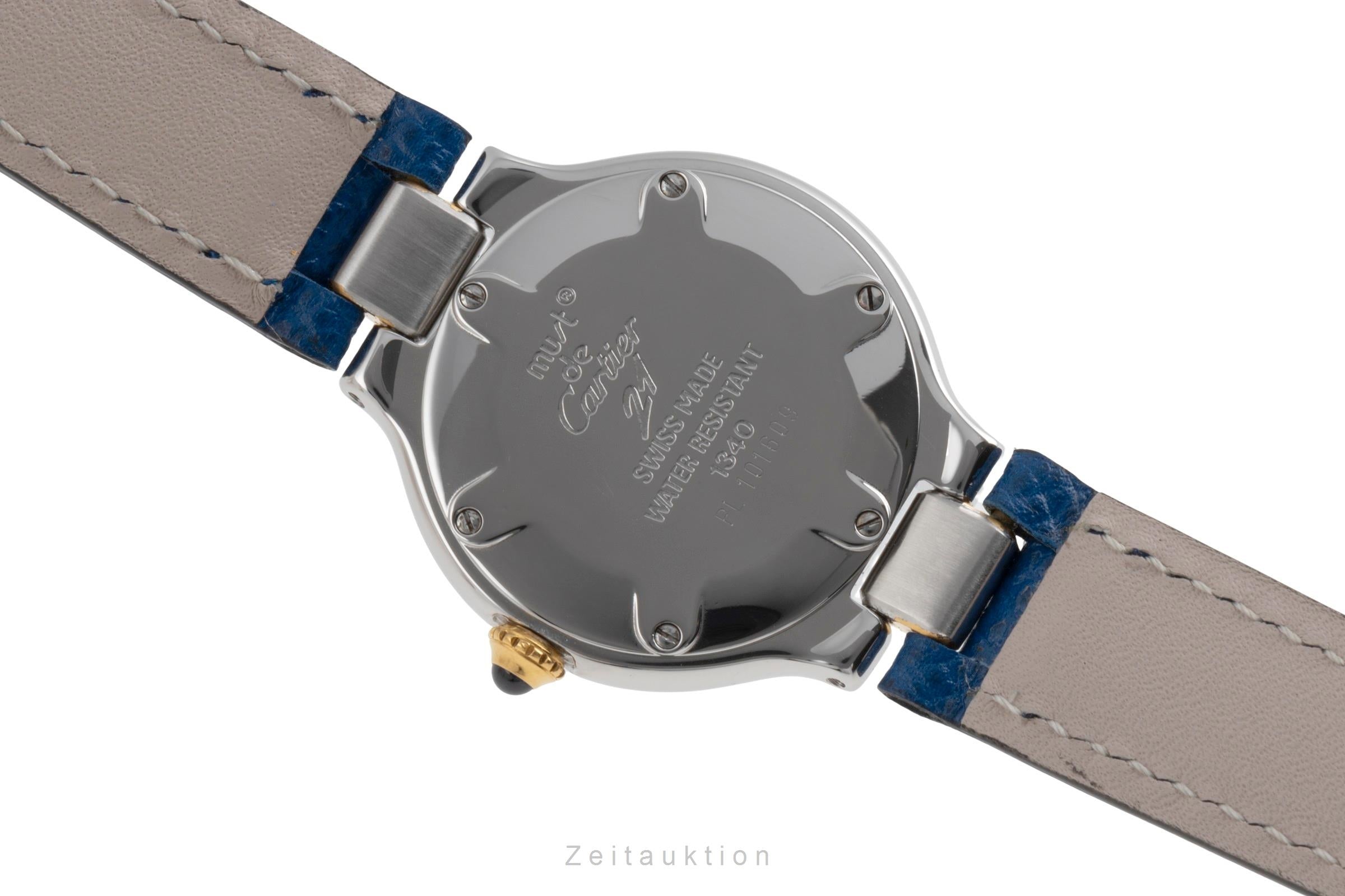 Cartier Must De Cartier 21 steel quartz Kal. 90.06 Ref. W1007718