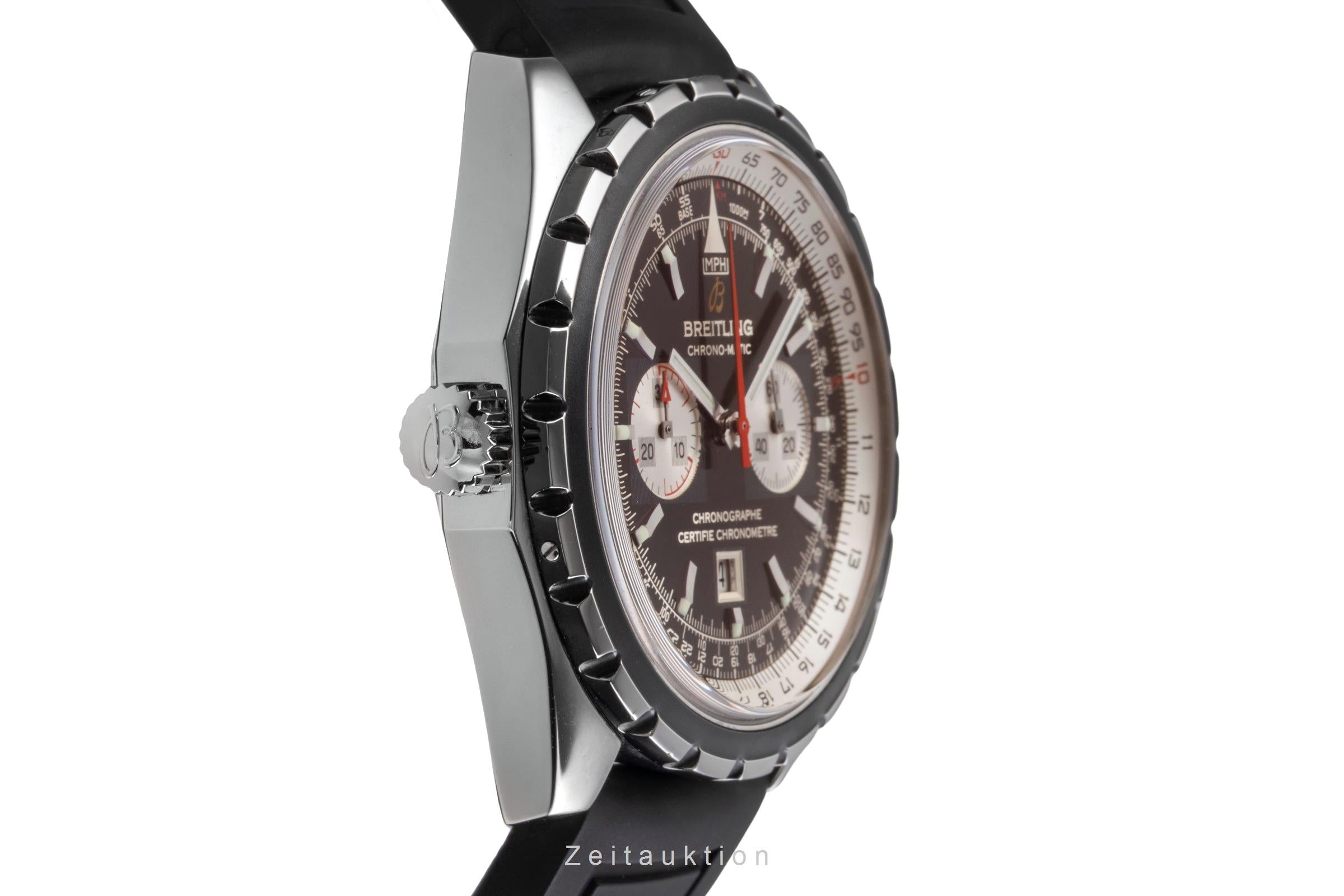 Breitling Chrono-Matic chronographe acier automatique montre pour hommes A41360  [2504061]