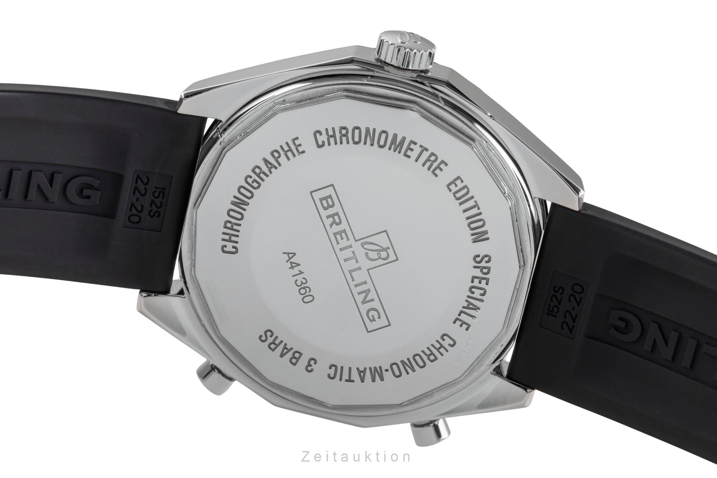 Breitling Chrono-Matic chronographe acier automatique montre pour hommes A41360  [2504061]