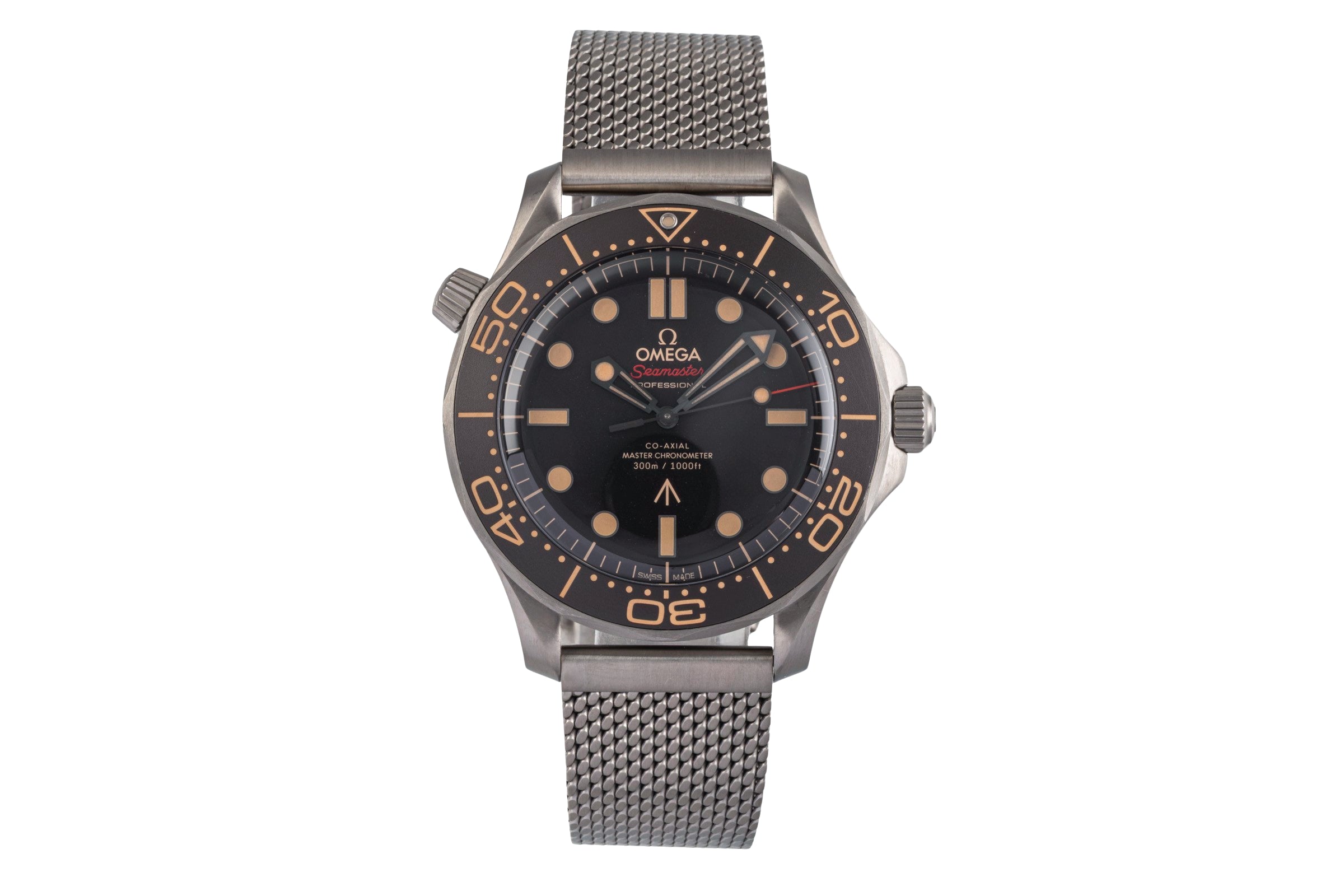 Omega Seamaster titanium automatic men's watch 210.90.42.20.01.001 LP: 10900EUR  [2504062]