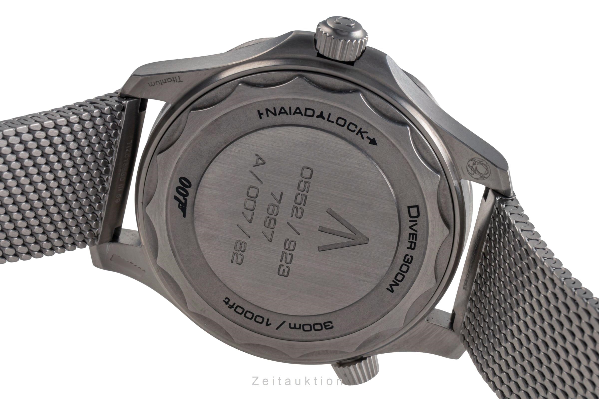 Omega Seamaster titanium automatic men's watch 210.90.42.20.01.001 LP: 10900EUR  [2504062]