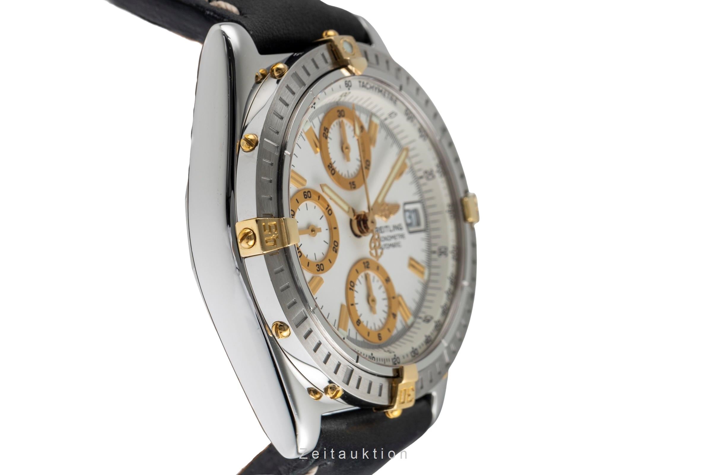 Breitling Chronomat chronograph steel / gold automatic men's watch B13352  [2504063]