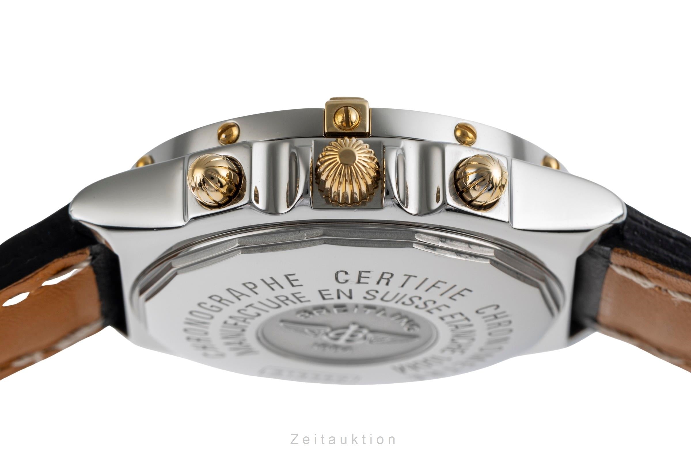 Breitling Chronomat chronograph steel / gold automatic men's watch B13352  [2504063]