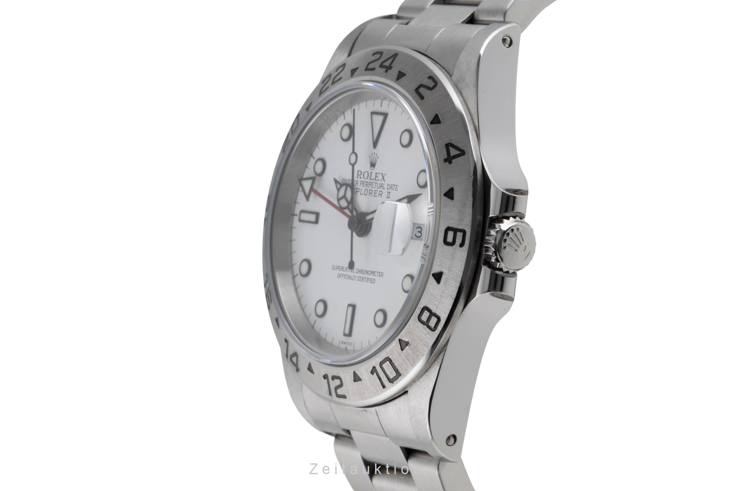 Rolex Explorer II acciaio automatismo orologio da uomo 16570  [2504064]