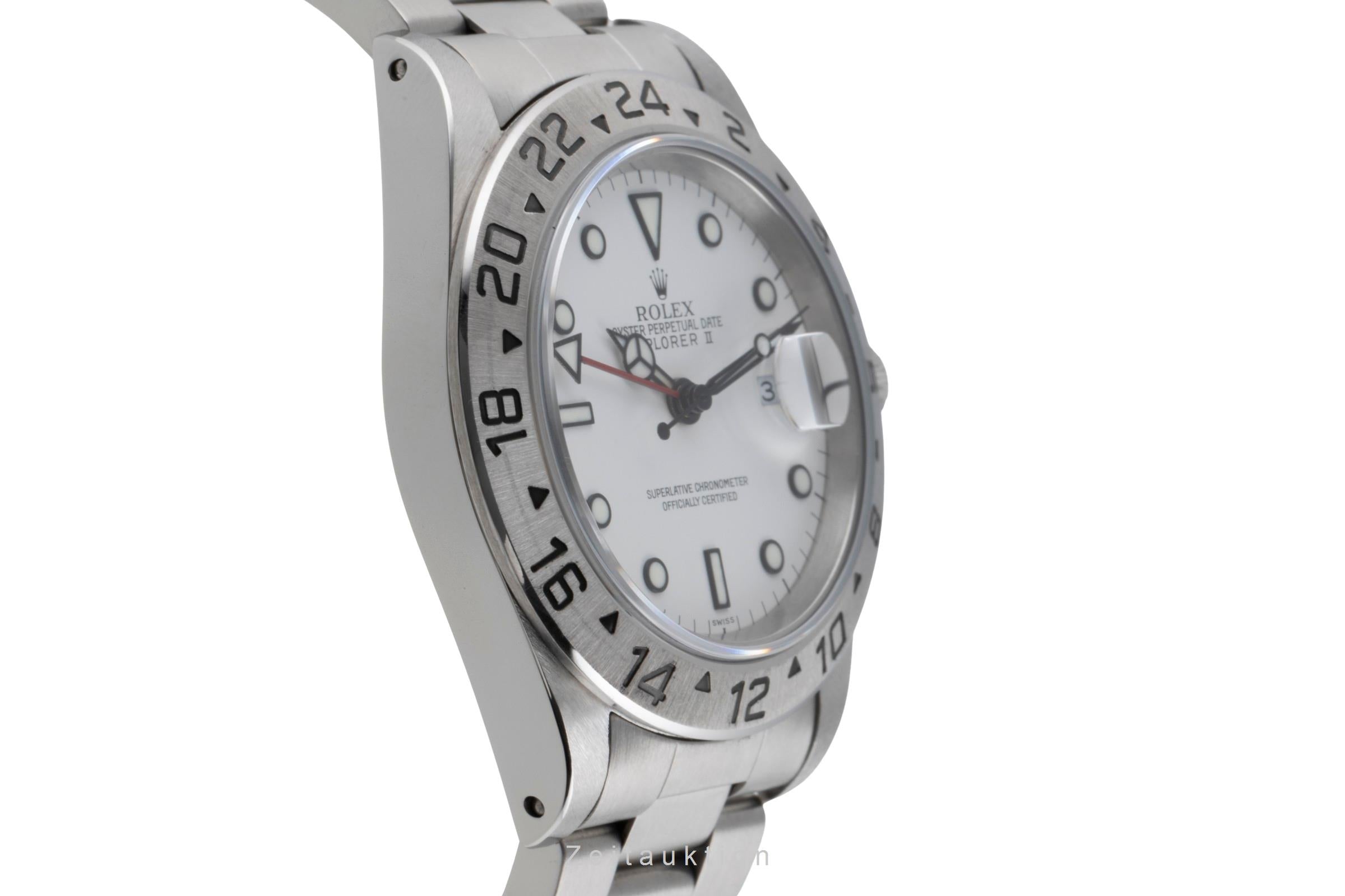 Rolex Explorer II acciaio automatismo orologio da uomo 16570  [2504064]