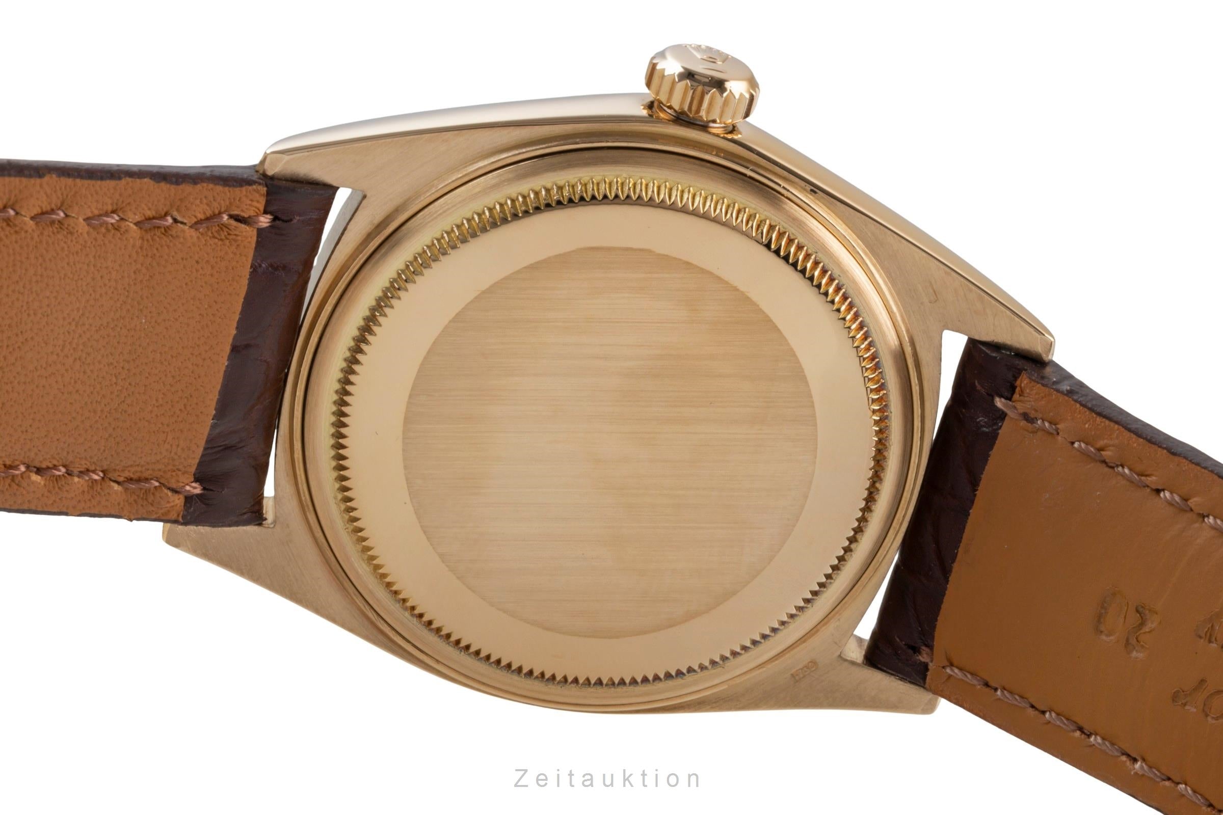 Rolex Datejust 18 ct gold automatic men's watch 1601 Vintage  [2504067]