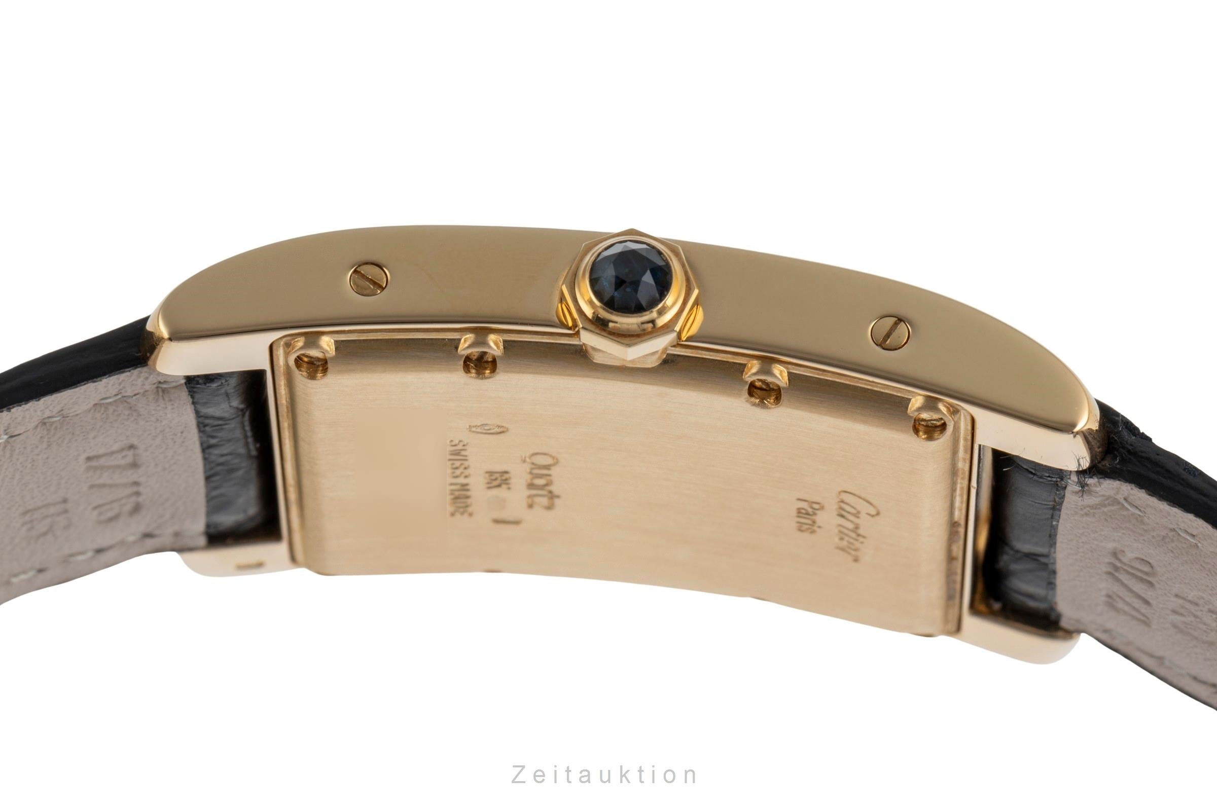 Cartier Tank Américaine oro 18 ct quarzo orologio da uomo W2600951, 8012905  [2504068]