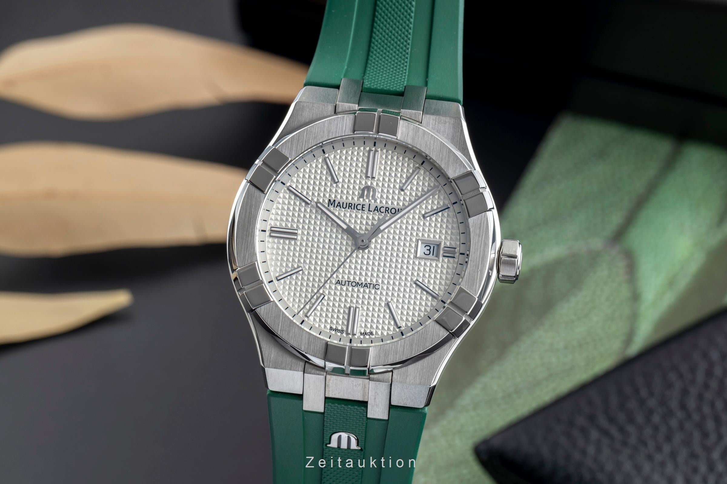 Maurice Lacroix Aikon acciaio automatismo orologio da uomo AI6008-SS002-130-1 LP: 2250EUR  [2504074]