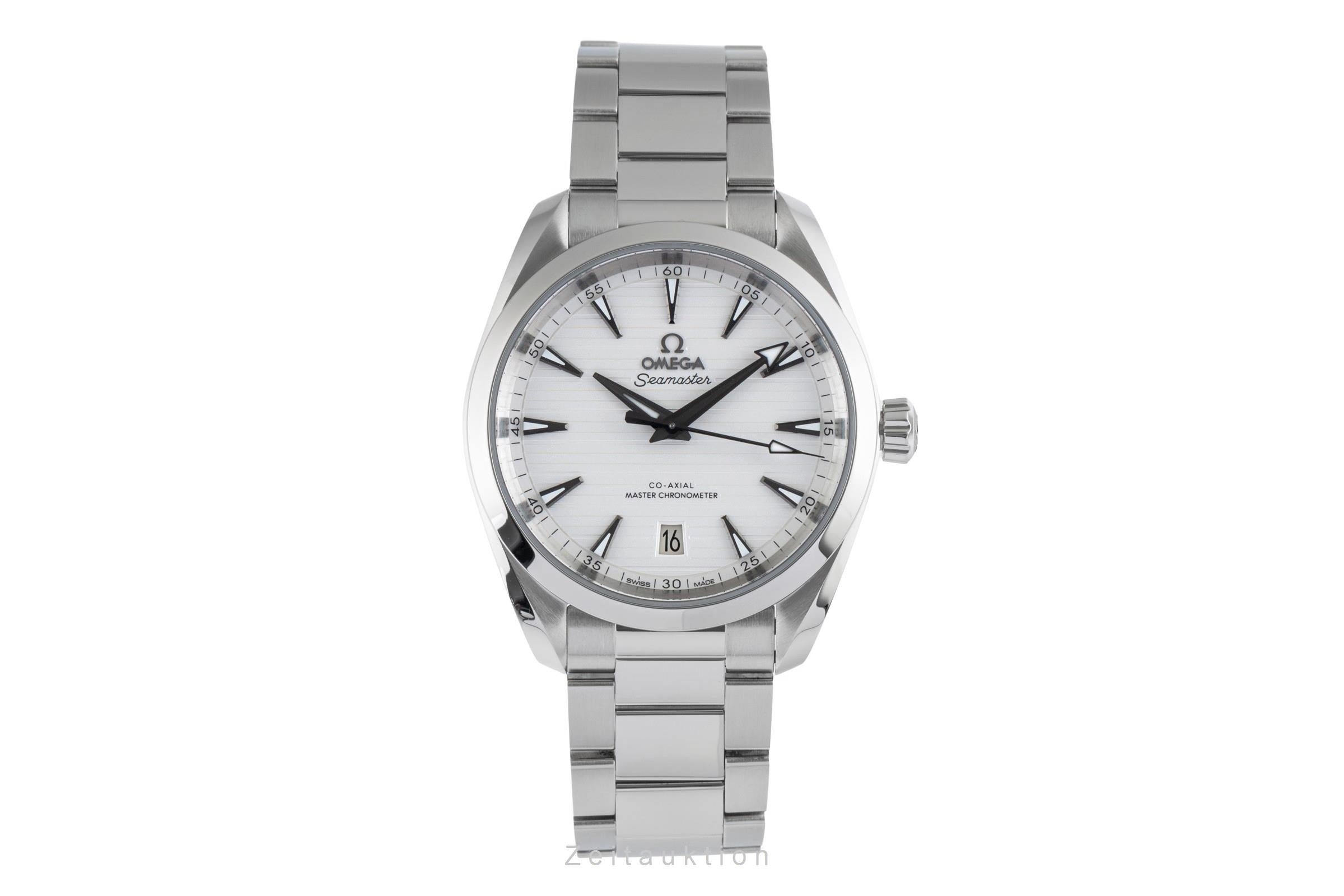 Omega Seamaster steel automatic men's watch 220.10.38.20.02.001 LP: 6800EUR  [2504076]
