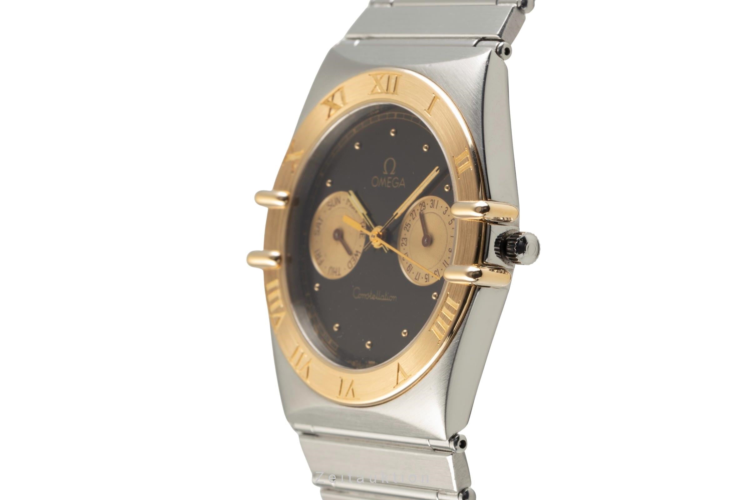 Omega Constellation acier / or  quartz montre pour hommes 396.1069  [2504081]