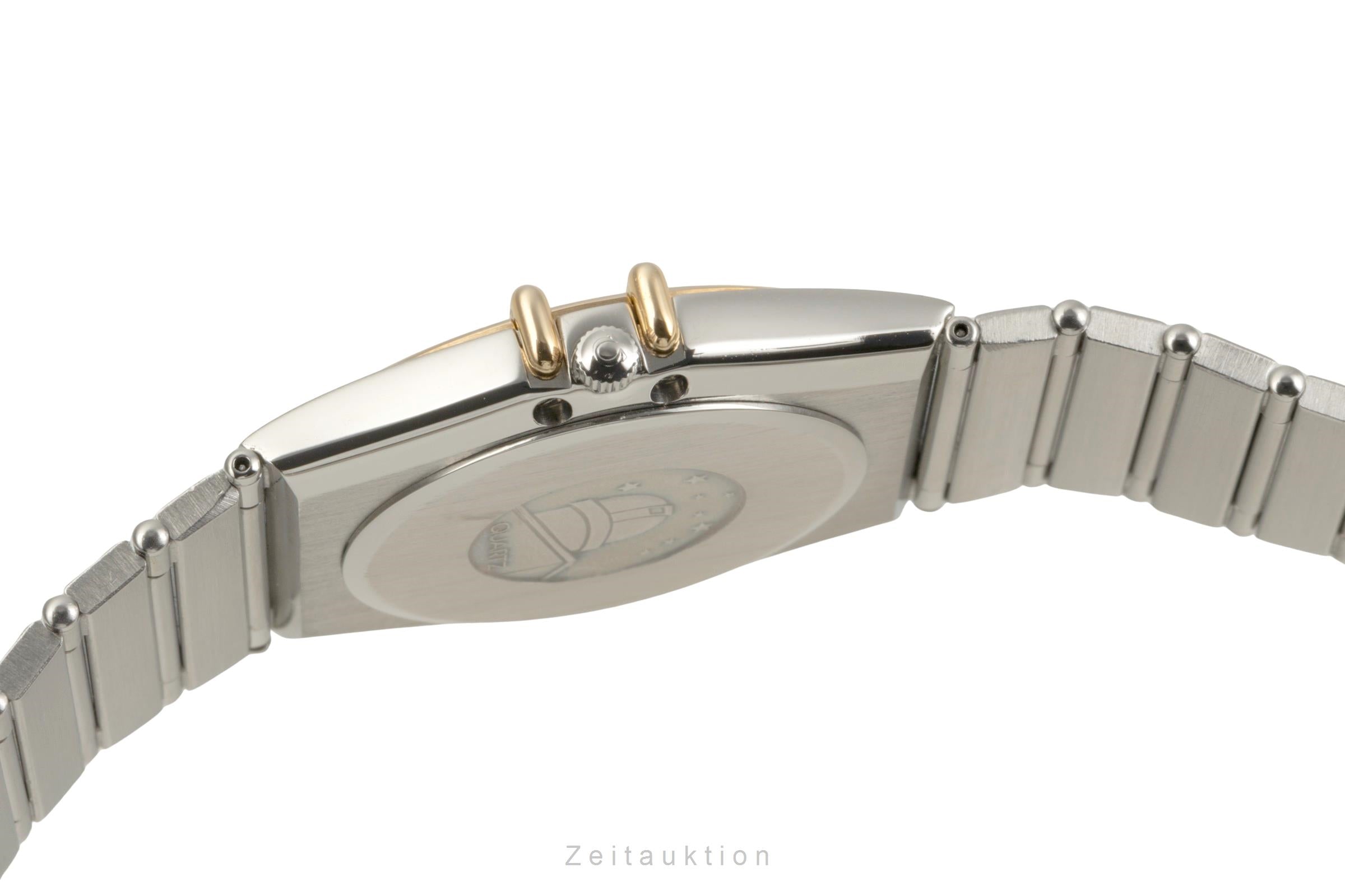 Omega Constellation acier / or  quartz montre pour hommes 396.1069  [2504081]