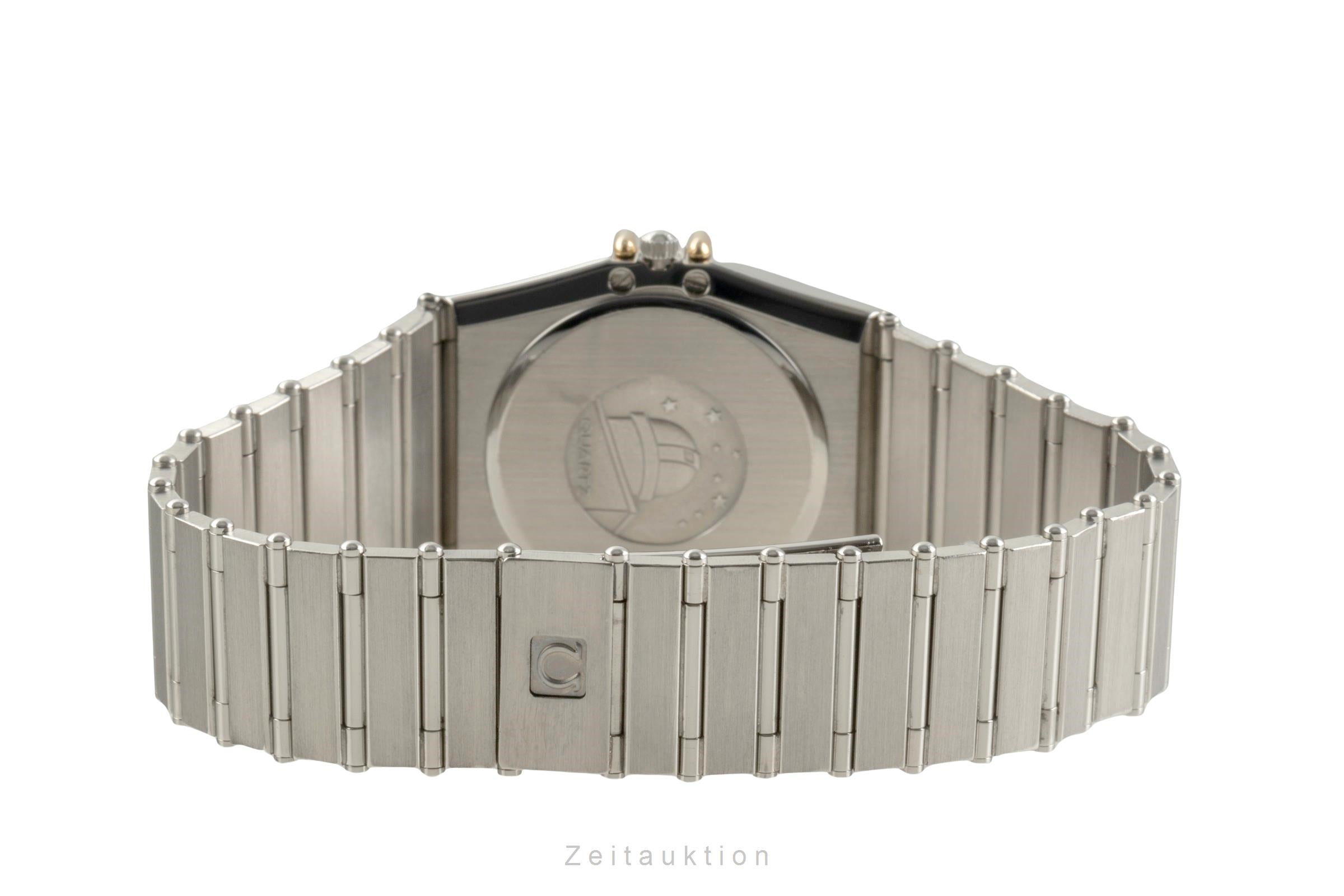 Omega Constellation acier / or  quartz montre pour hommes 396.1069  [2504081]