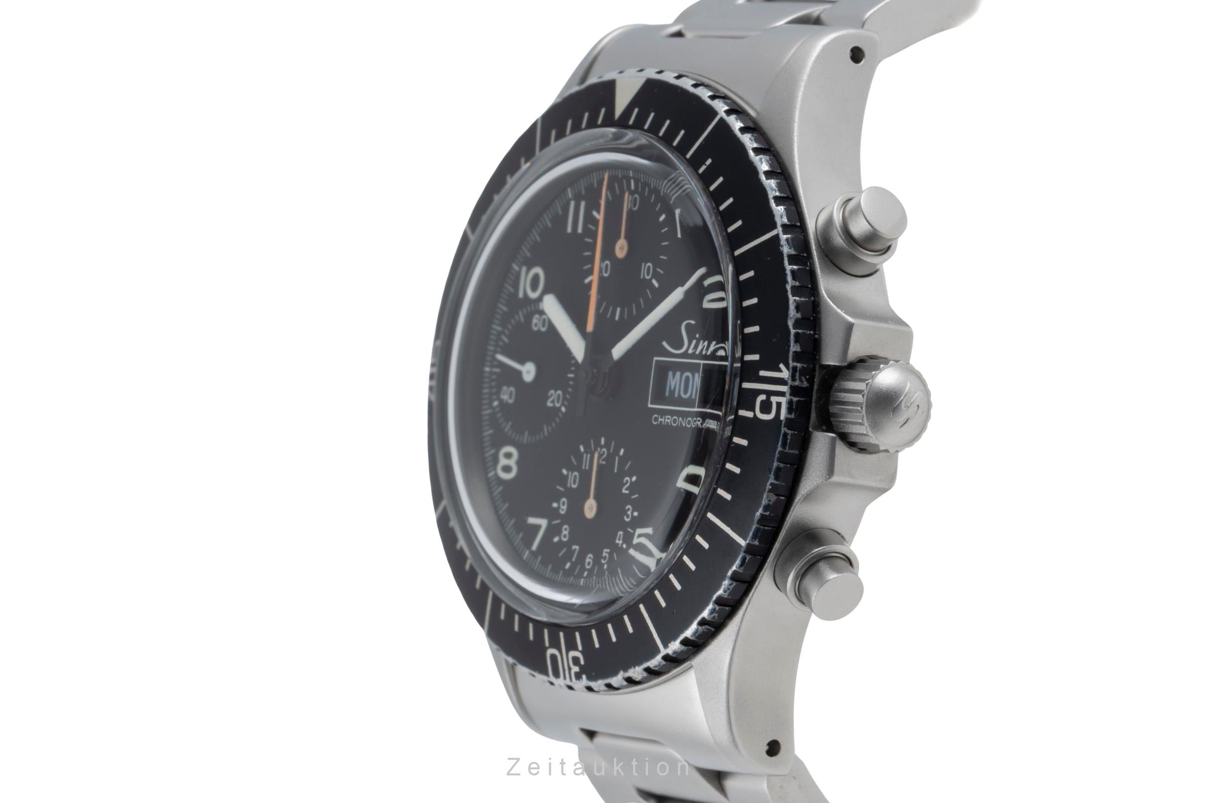 Sinn 256 chronographe acier automatique montre pour hommes 256.010  [2504082]
