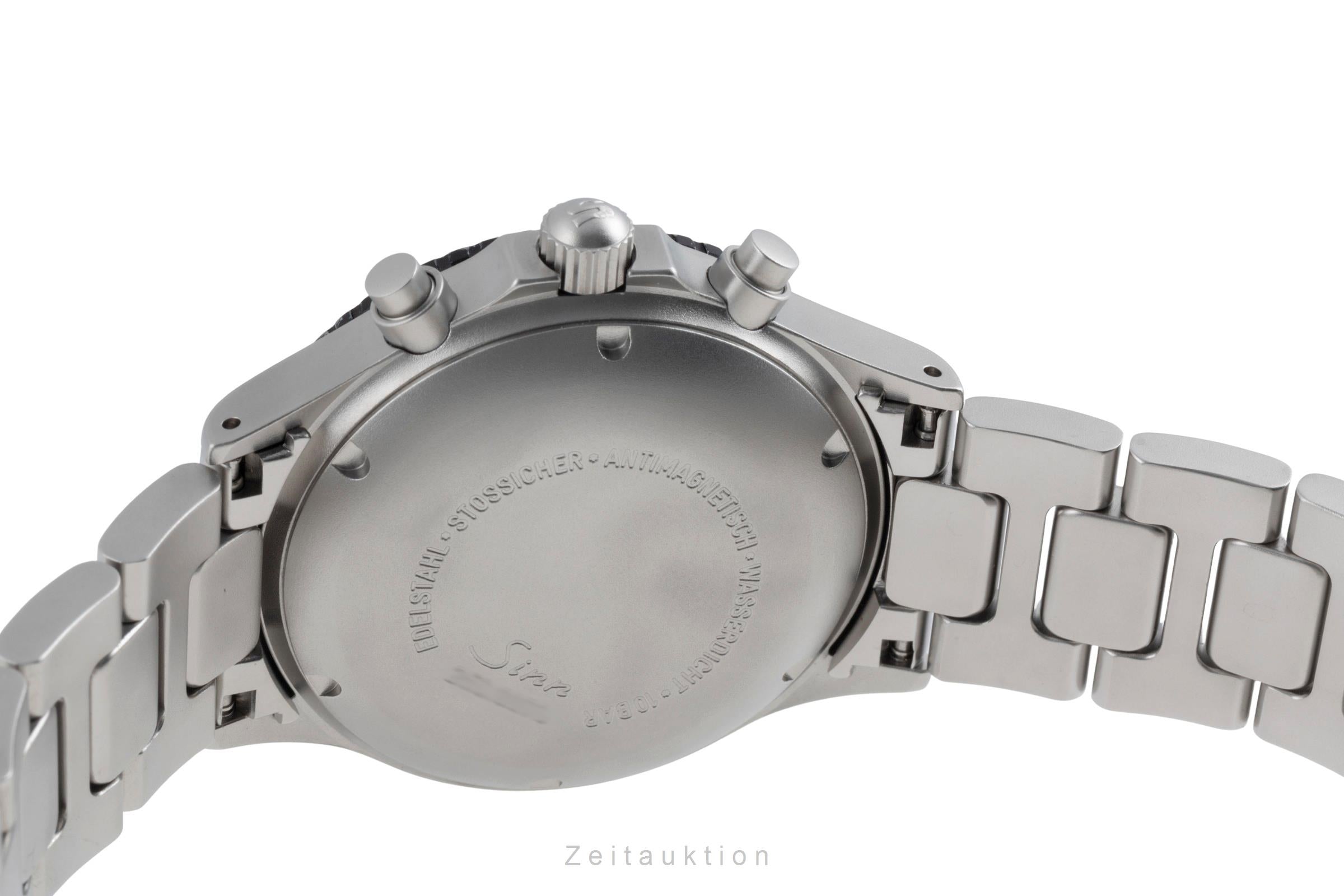 Sinn 256 chronographe acier automatique montre pour hommes 256.010  [2504082]