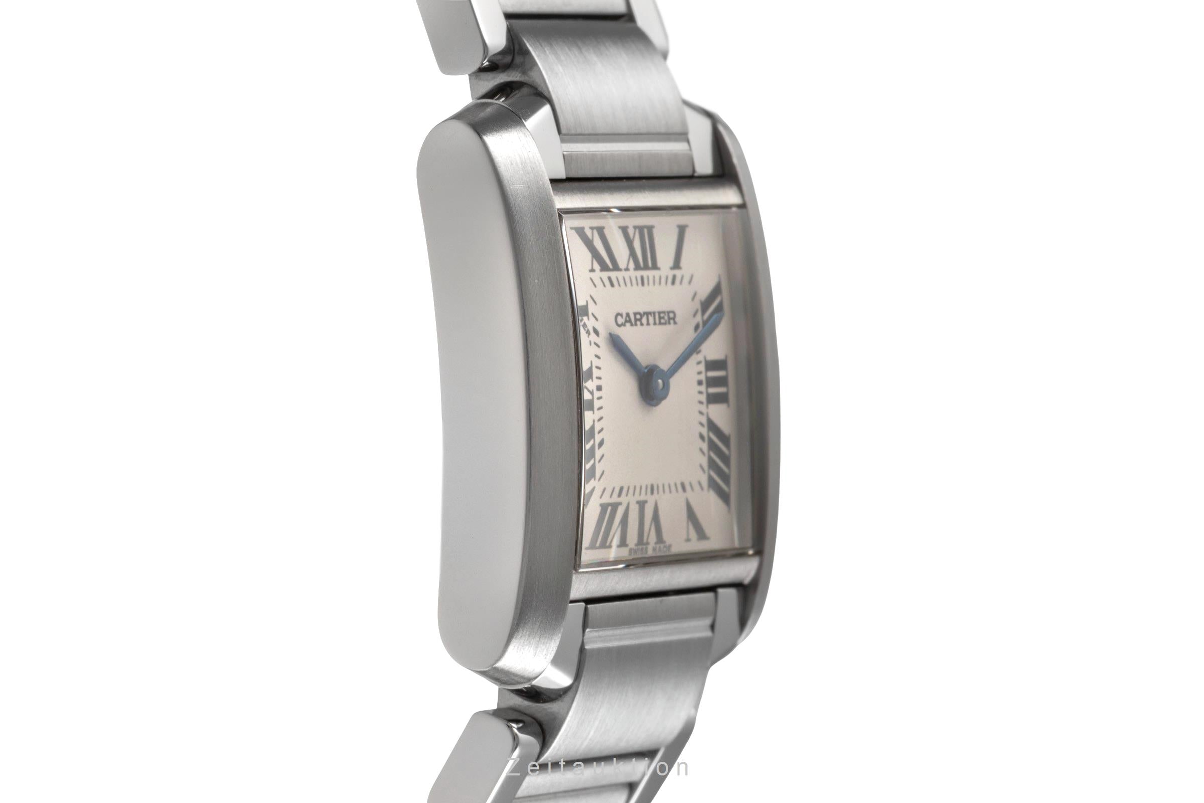 Cartier Tank Francaise acciaio quarzo orologio da donna W51008Q3  [2504083]