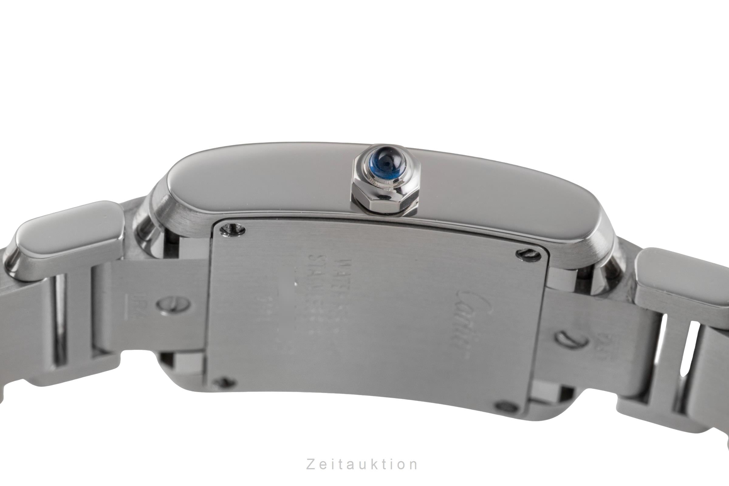 Cartier Tank Francaise acciaio quarzo orologio da donna W51008Q3  [2504083]