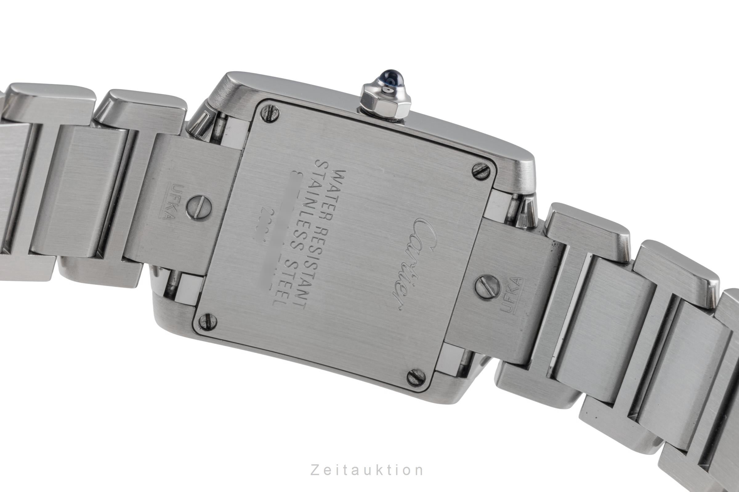 Cartier Tank Francaise acciaio quarzo orologio da donna W51008Q3  [2504083]