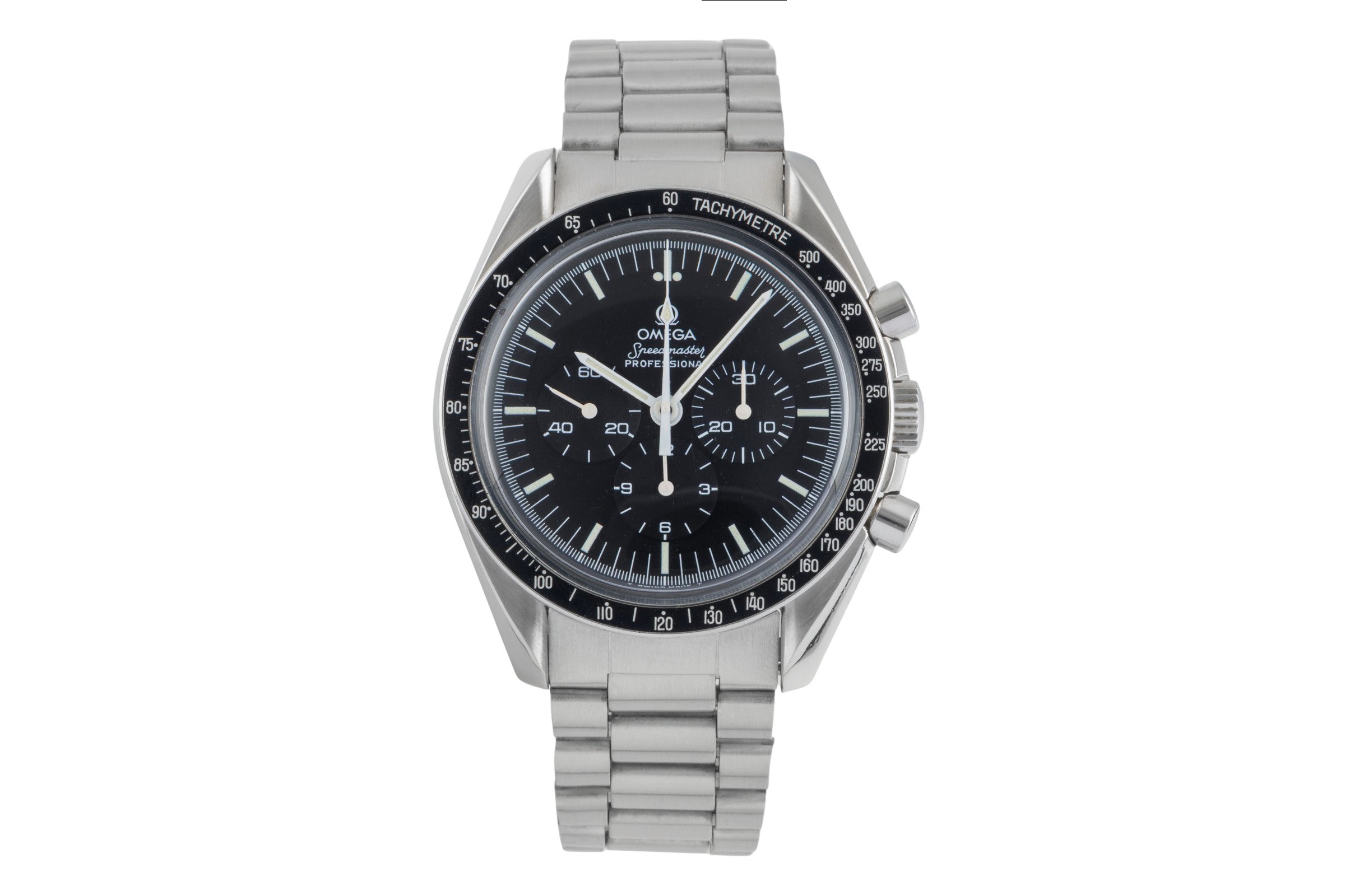 Omega Speedmaster Moonwatch chronograph steel manual winding men's watch 145.022 Vintage  [2504084]