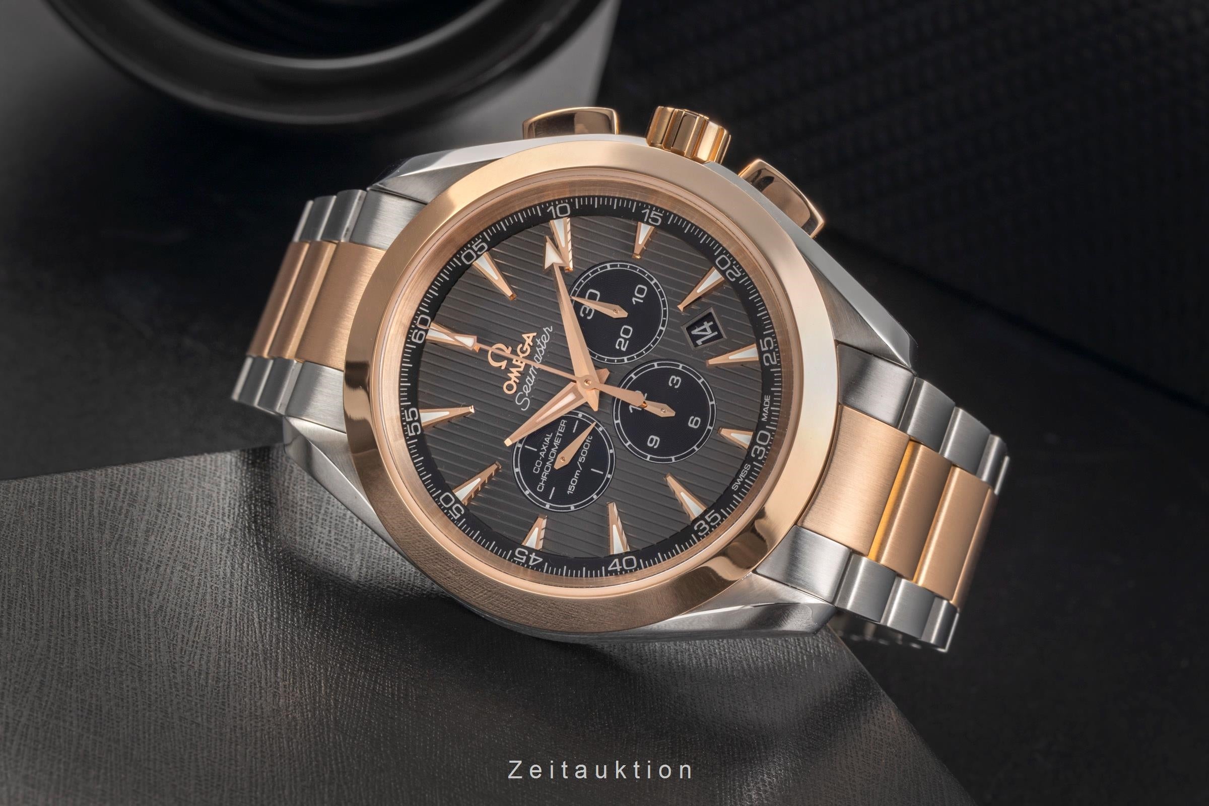 Omega Seamaster chronograph steel / gold automatic men's watch 231.20.44.50.06.001  [2504086]