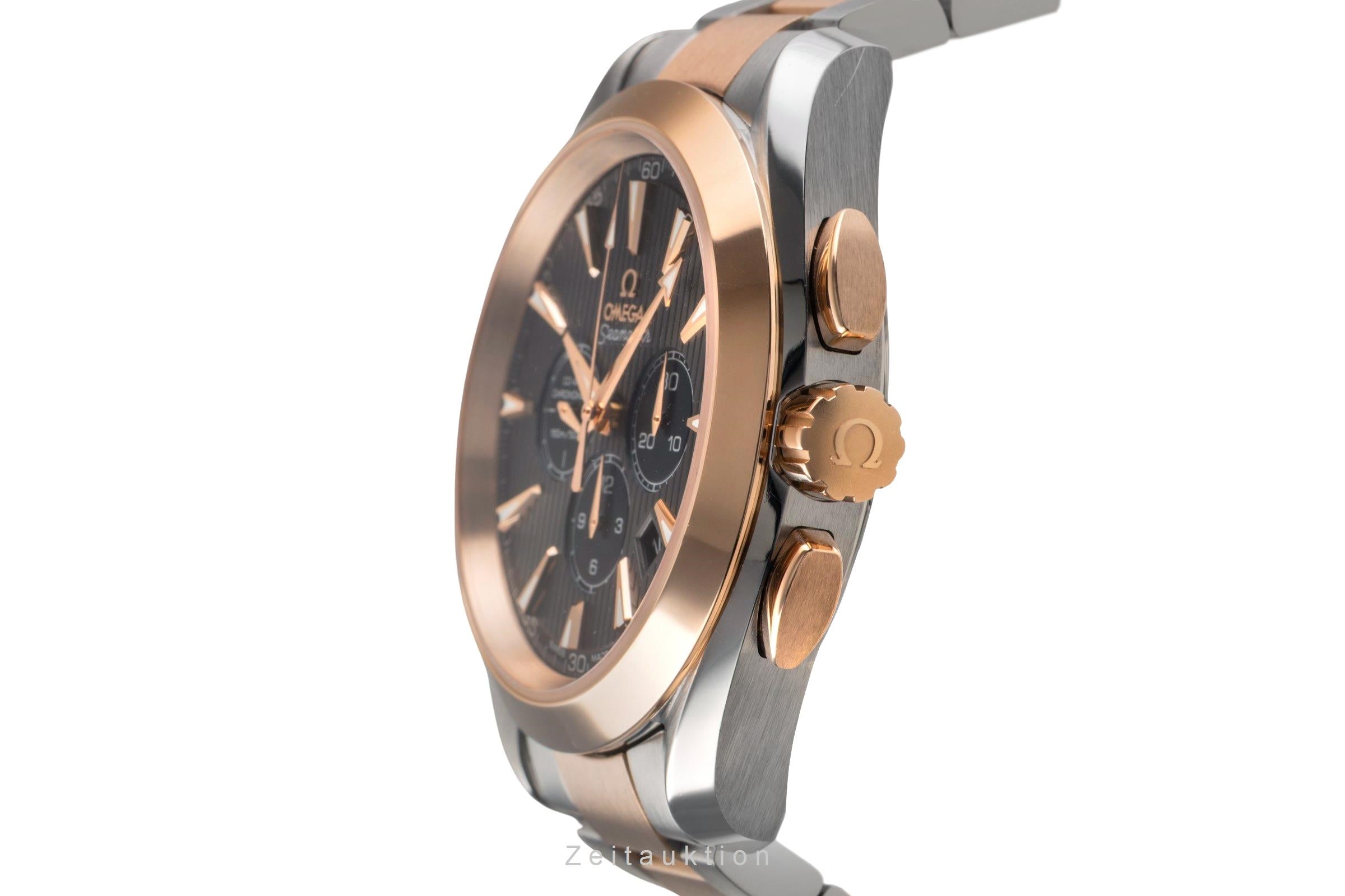 Omega Seamaster chronograph steel / gold automatic men's watch 231.20.44.50.06.001  [2504086]