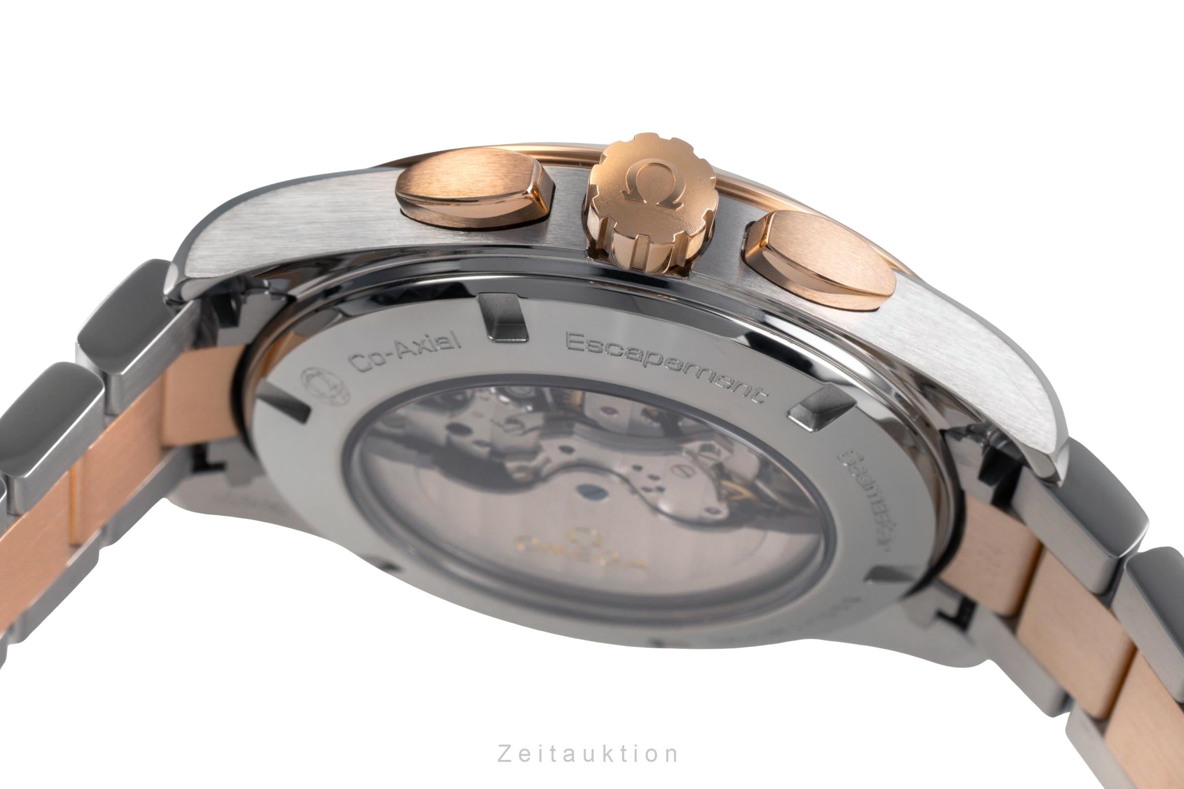 Omega Seamaster chronograph steel / gold automatic men's watch 231.20.44.50.06.001  [2504086]