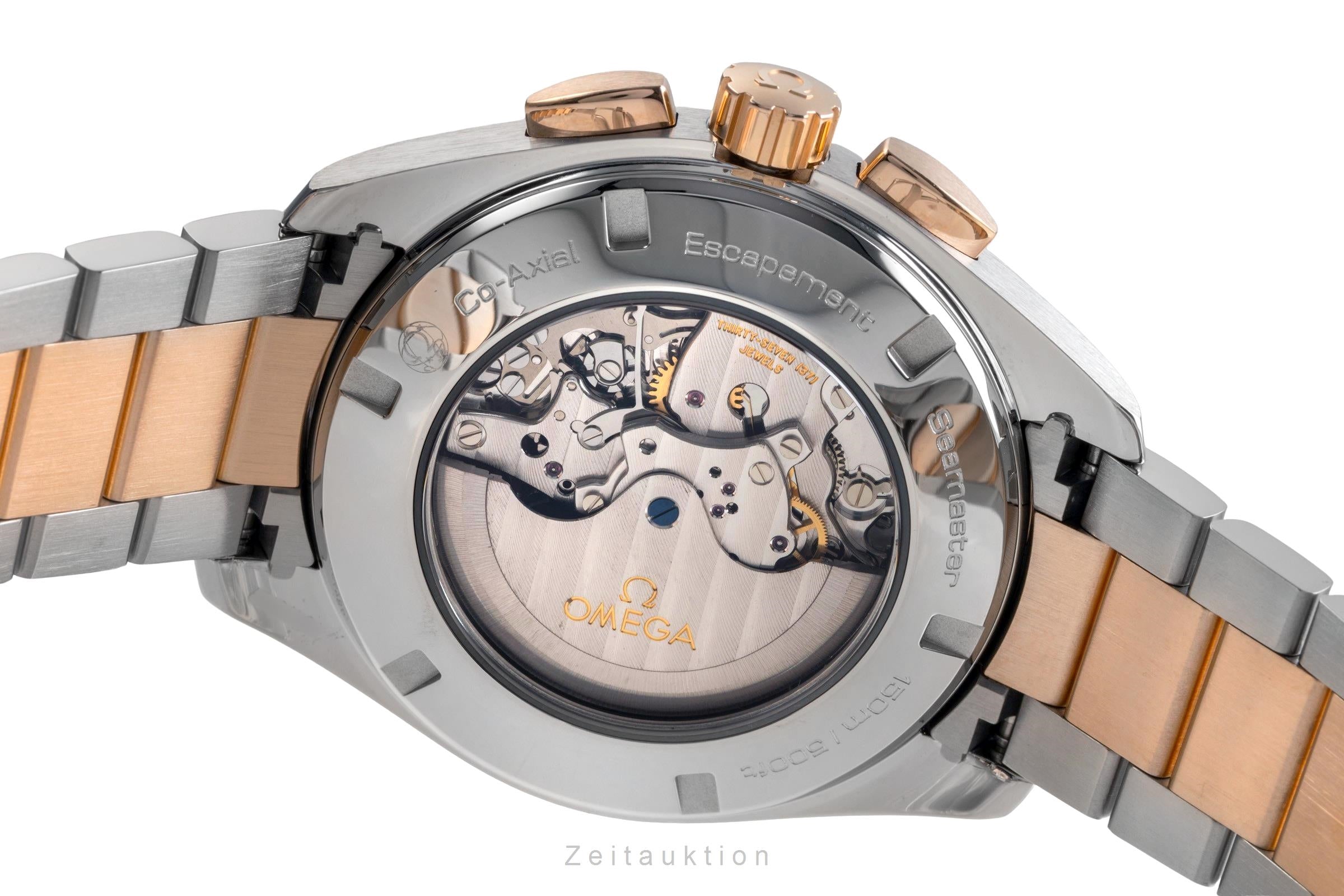 Omega Seamaster chronograph steel / gold automatic men's watch 231.20.44.50.06.001  [2504086]