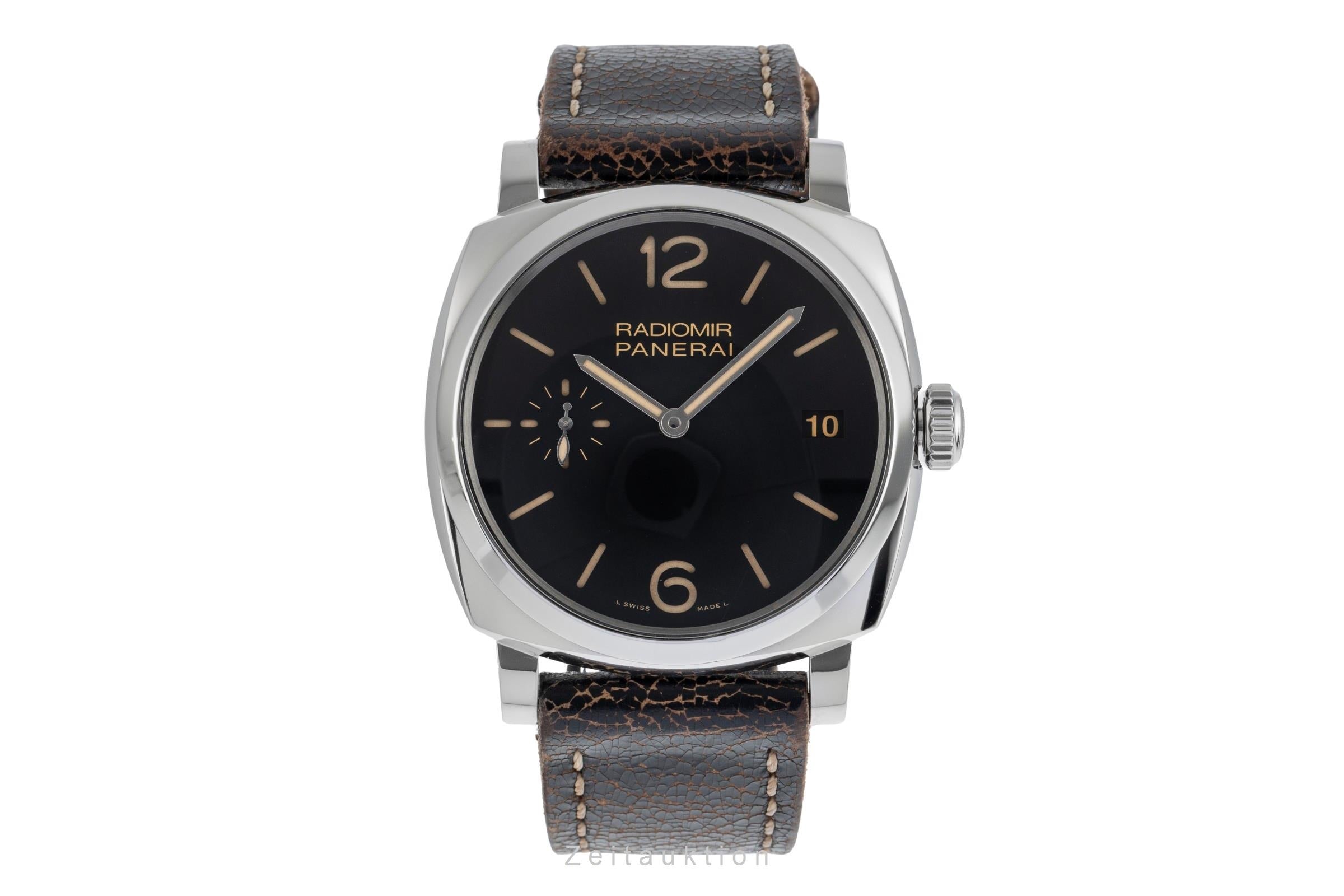 Panerai Radiomir acier à remontage manuel montre pour hommes PAM00514 LP: 7200EUR  [2504087]