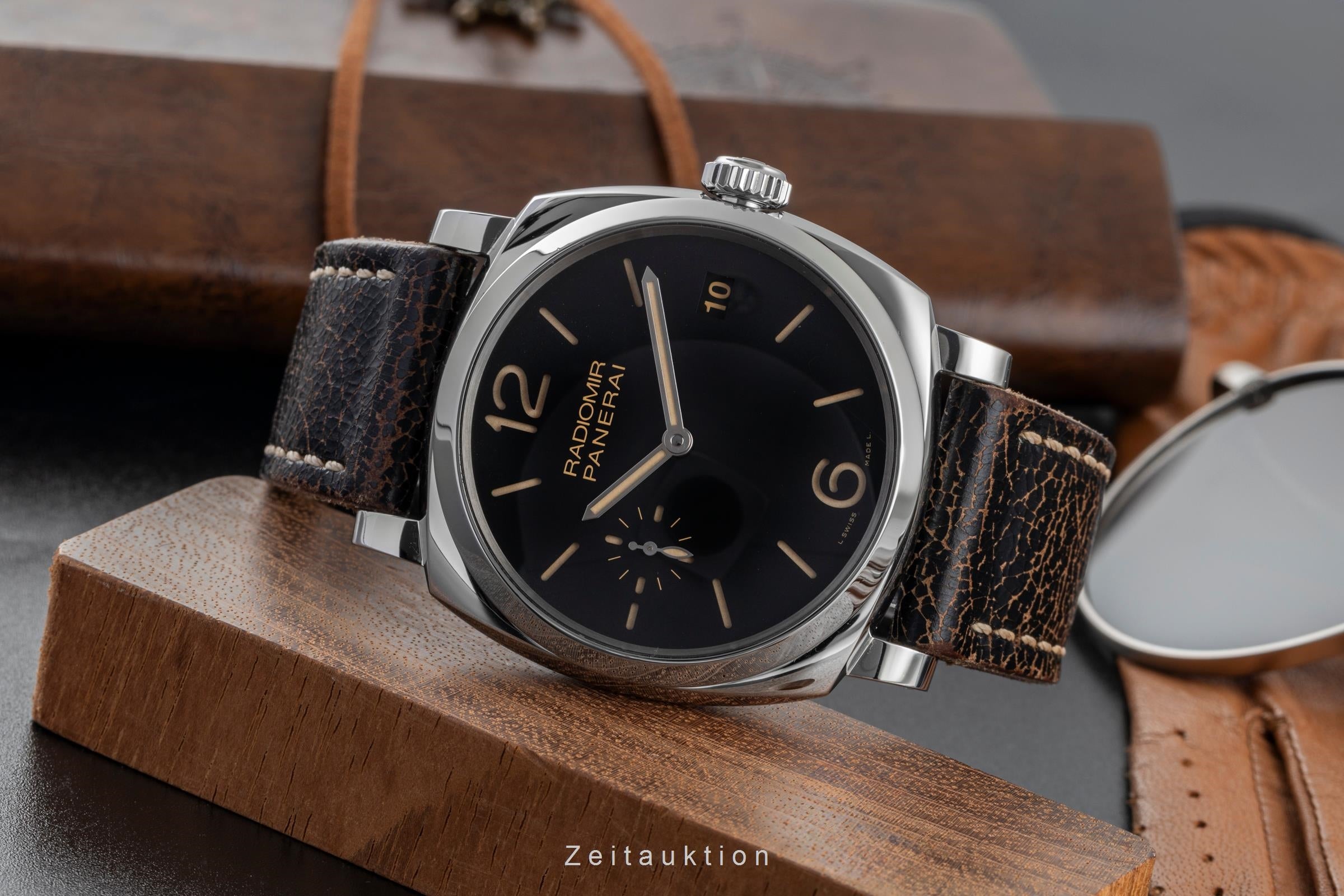 Panerai Radiomir acier à remontage manuel montre pour hommes PAM00514 LP: 7200EUR  [2504087]