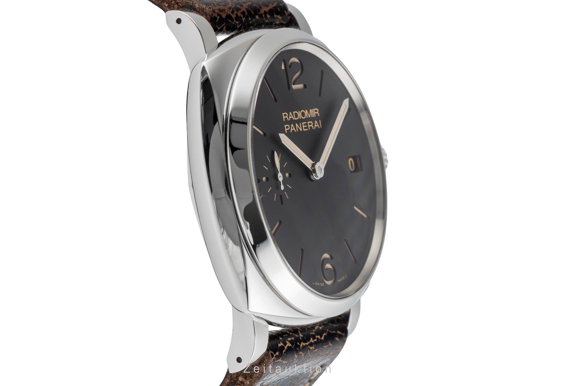 Panerai Radiomir acier à remontage manuel montre pour hommes PAM00514 LP: 7200EUR  [2504087]
