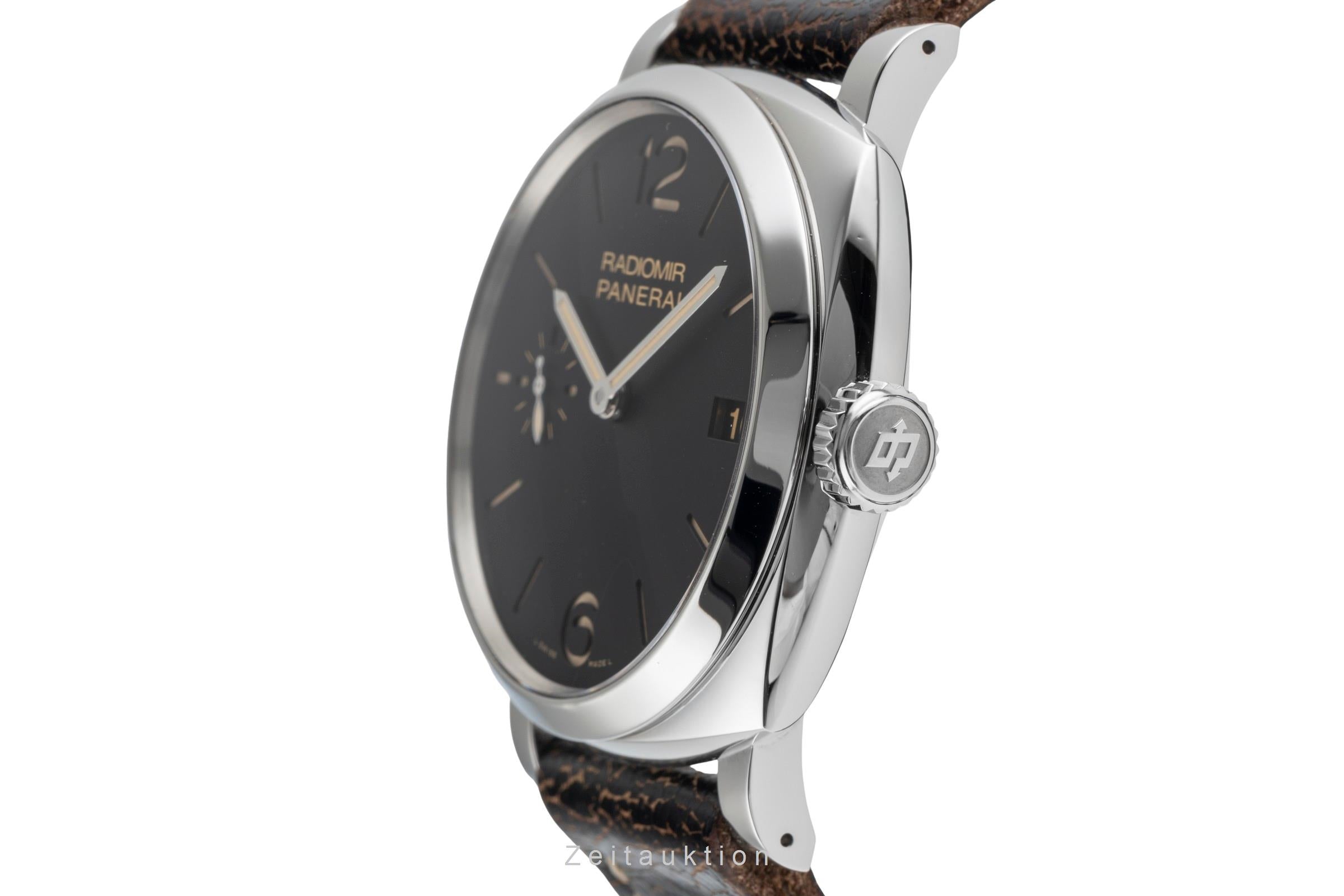 Panerai Radiomir acier à remontage manuel montre pour hommes PAM00514 LP: 7200EUR  [2504087]