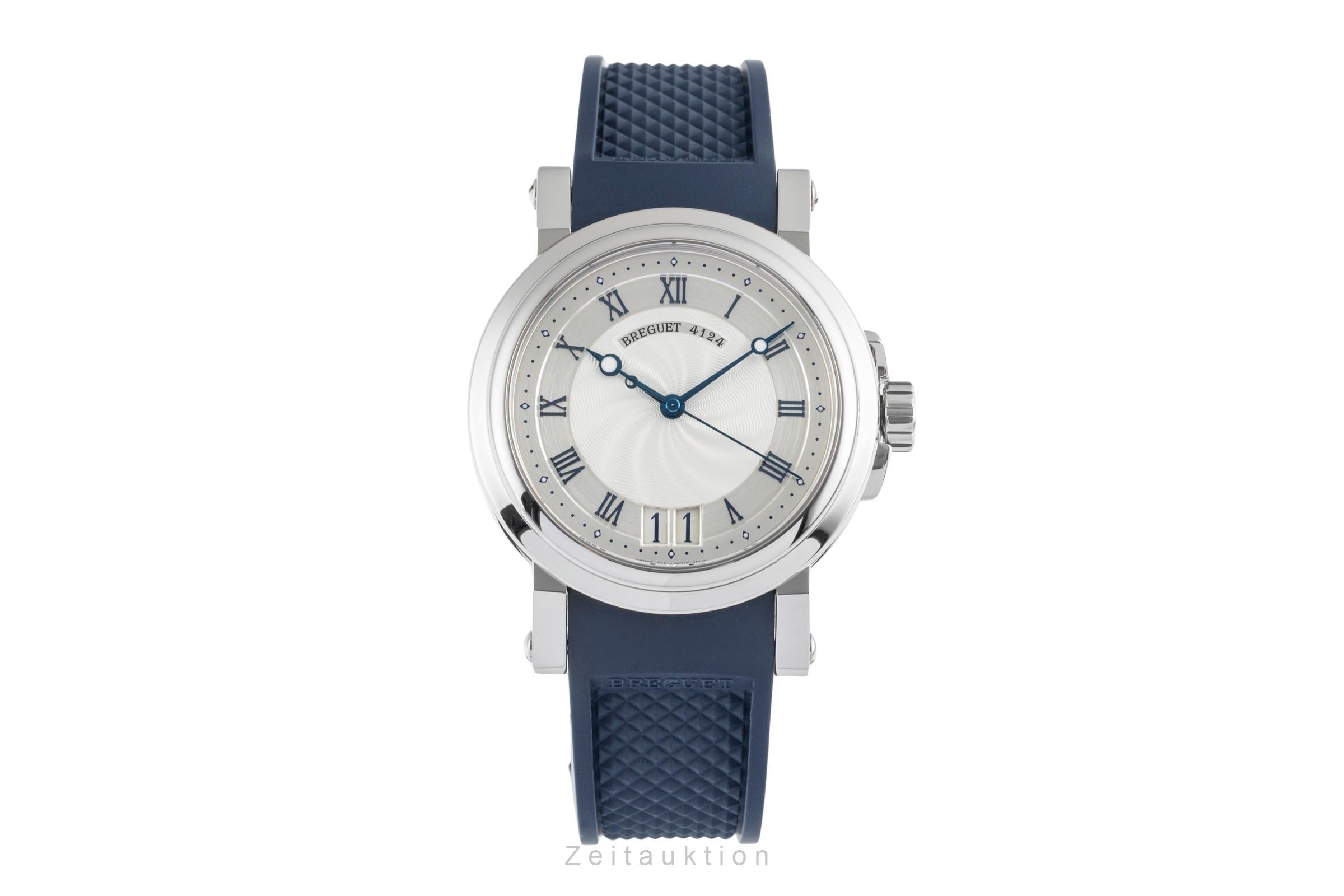 Breguet Marine steel automatic men's watch 5817 ST  [2504088]
