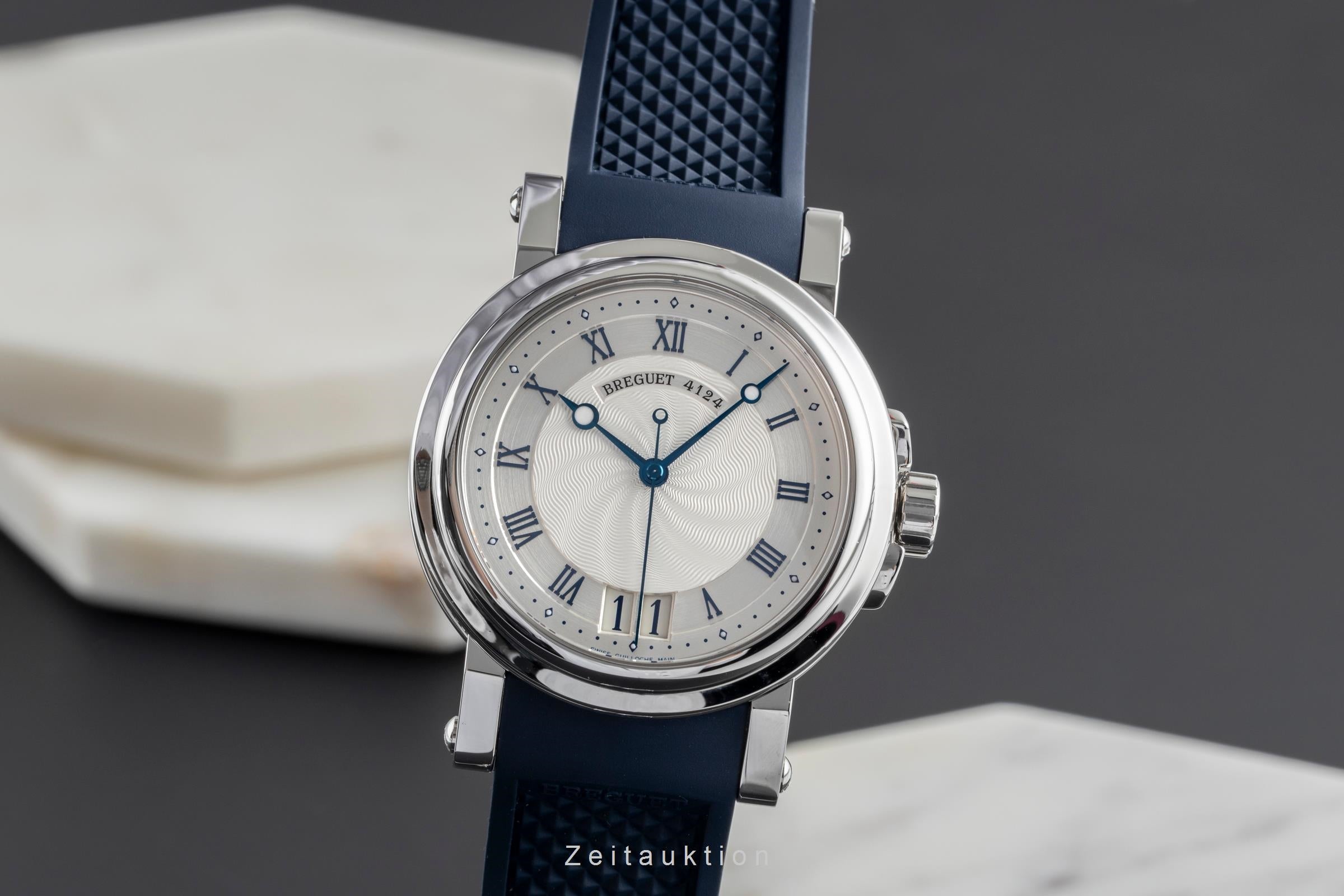 Breguet Marine steel automatic men's watch 5817 ST  [2504088]