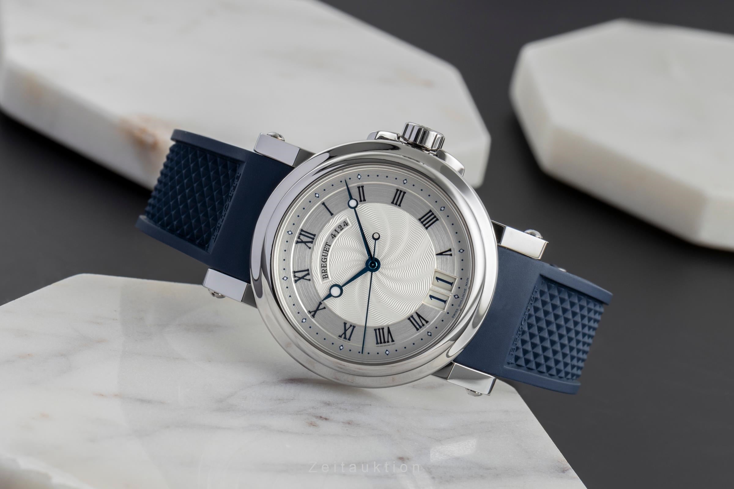 Breguet Marine steel automatic men's watch 5817 ST  [2504088]