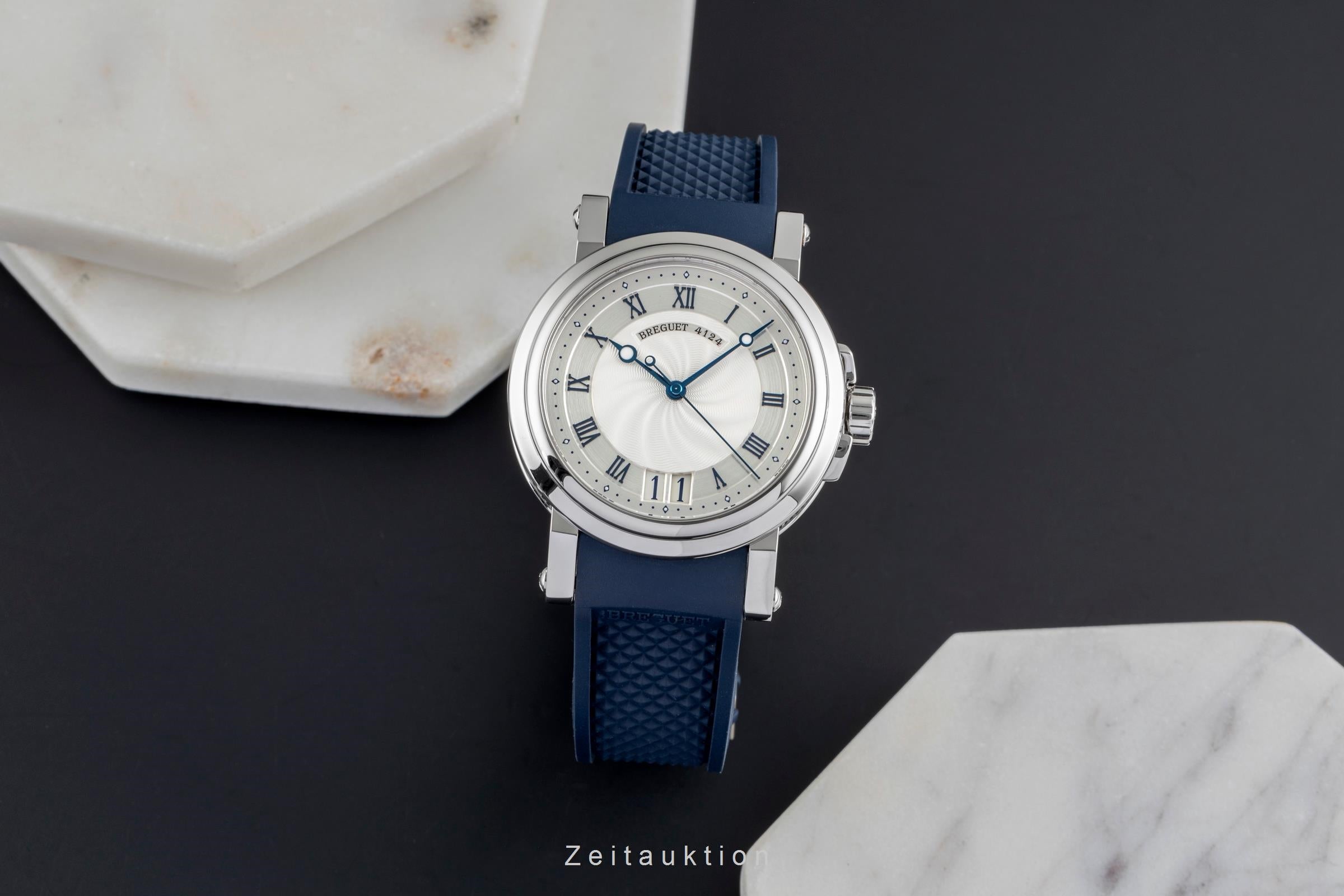 Breguet Marine steel automatic men's watch 5817 ST  [2504088]