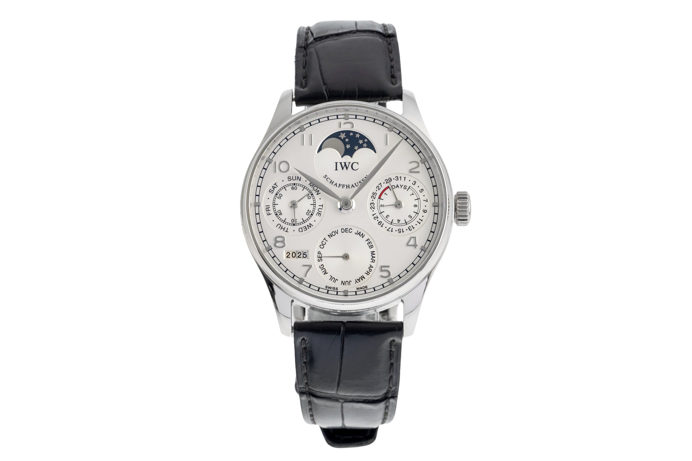 IWC Portuguese platinium automatic men's watch IW502219 LP: 54600EUR Limited  [2504091]