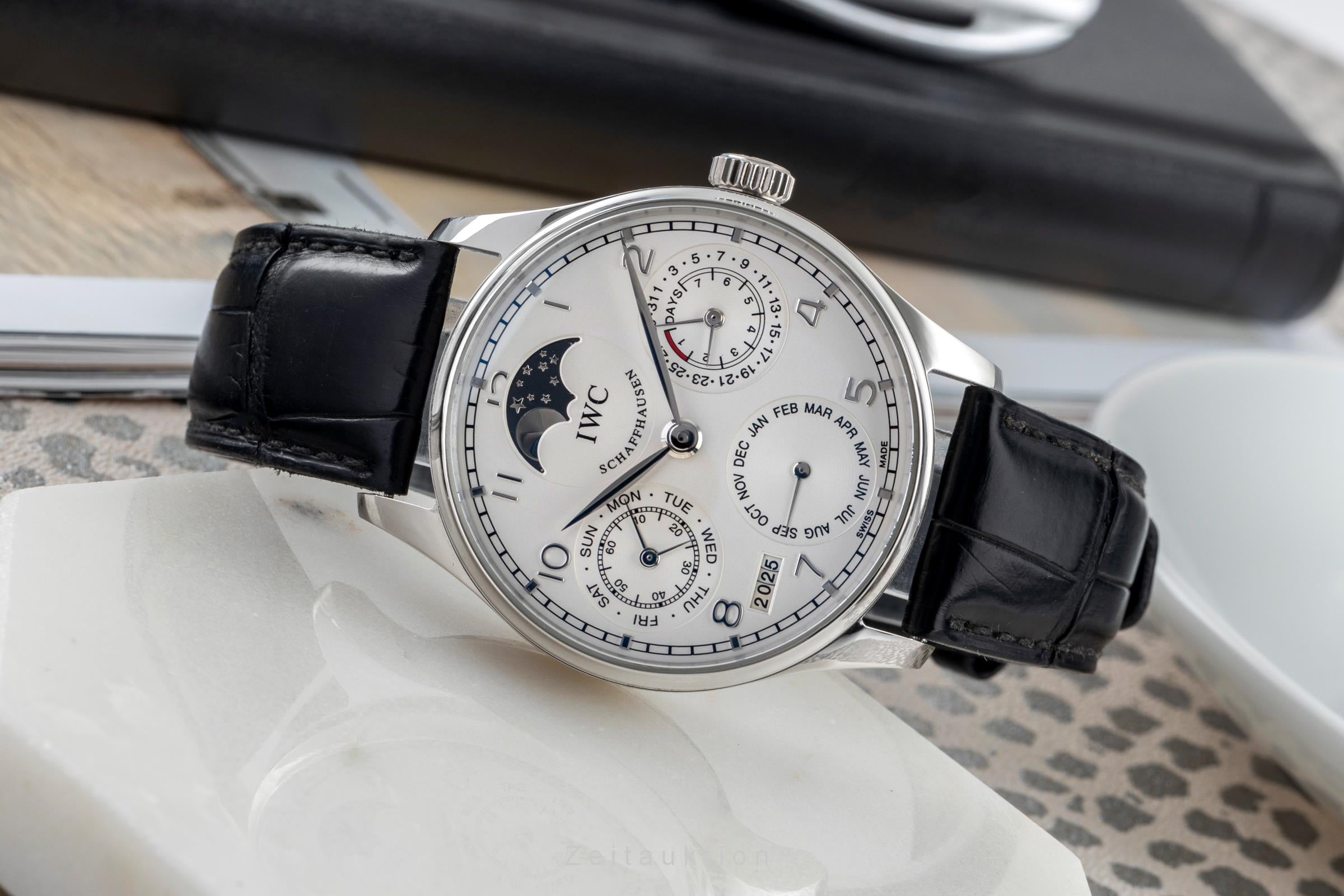 IWC Portuguese platine automatique IW502219 - Main Image