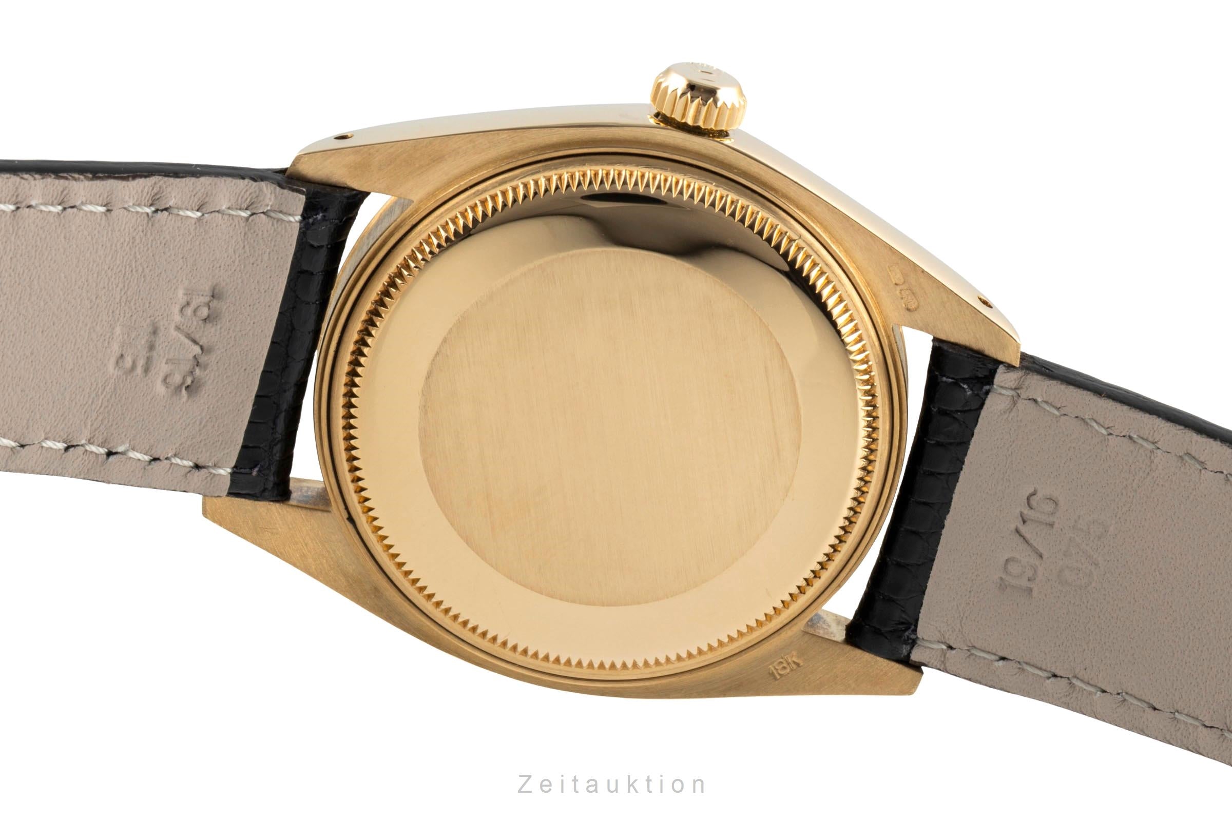 Rolex Date 18 ct gold automatic men's watch 1503 Vintage  [2504096]