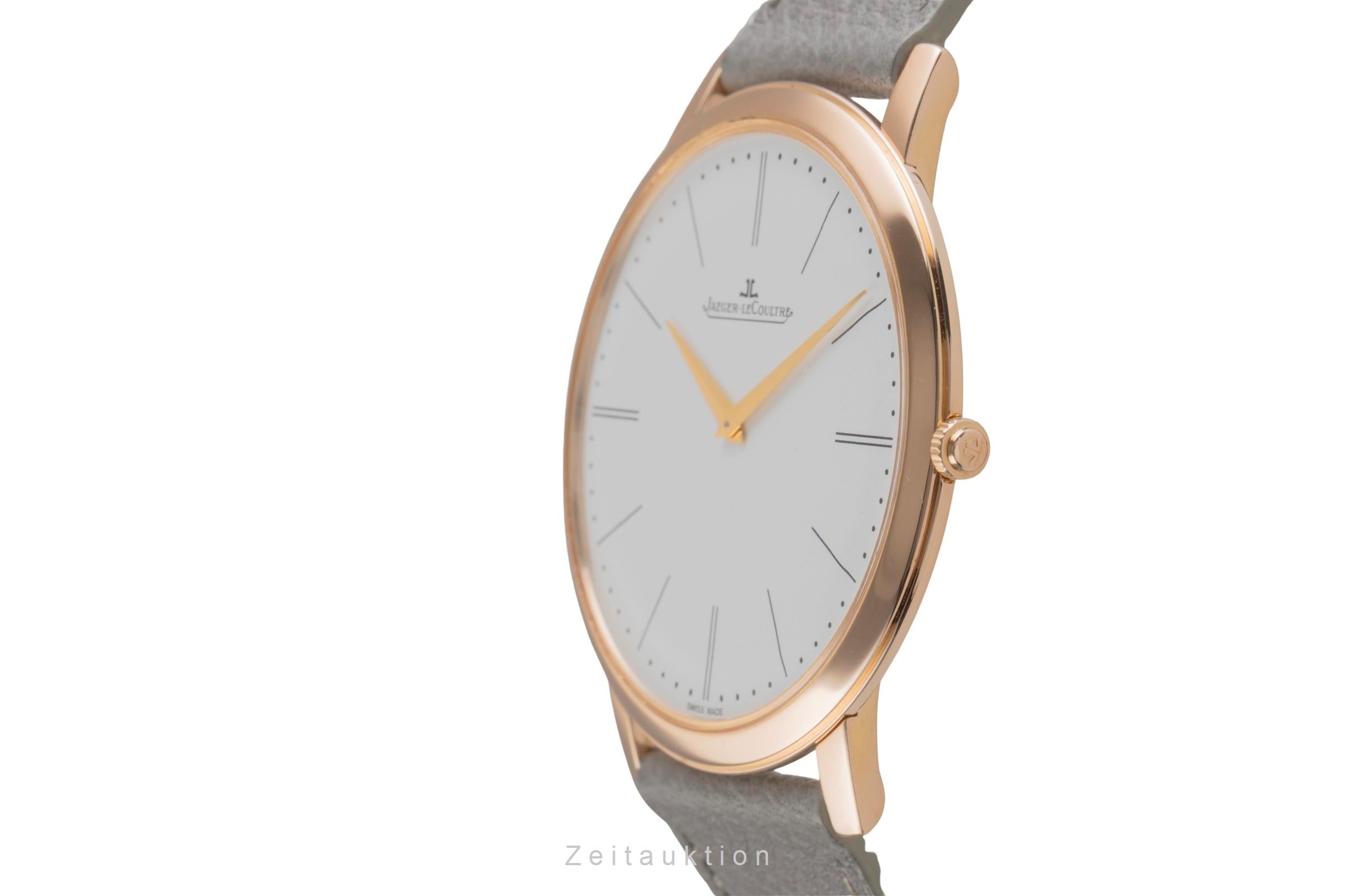 Jaeger LeCoultre Master Ultra Thin oro rosado de 18 quilates cuerda manual reloj para caballeros Q1292520  120.2.79  [2504104]