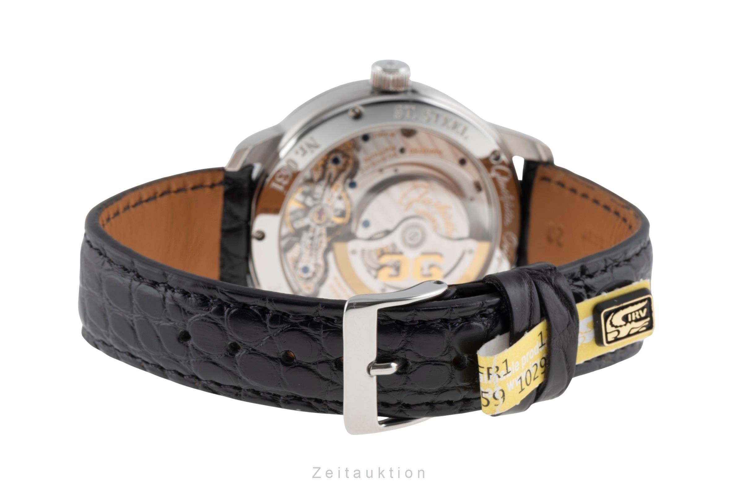 Glashütte PanoMaticLunar steel automatic men's watch 90-02-36-12-05  [2504105]